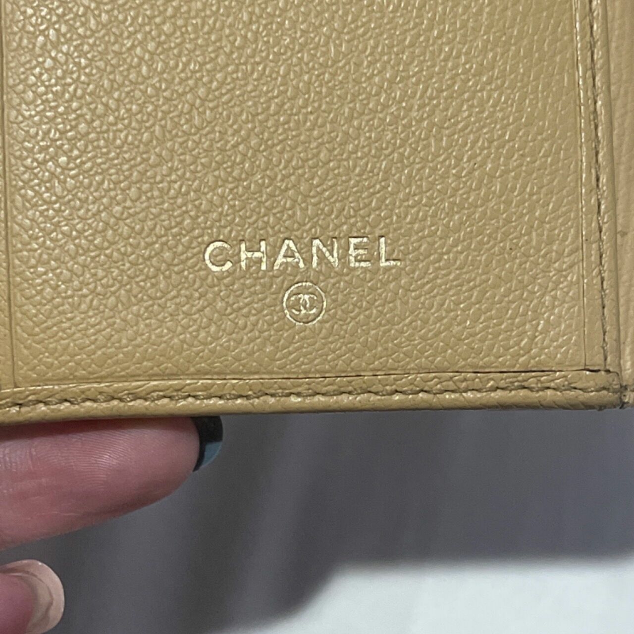 Chanel Beige Bifold Long Wallet #10