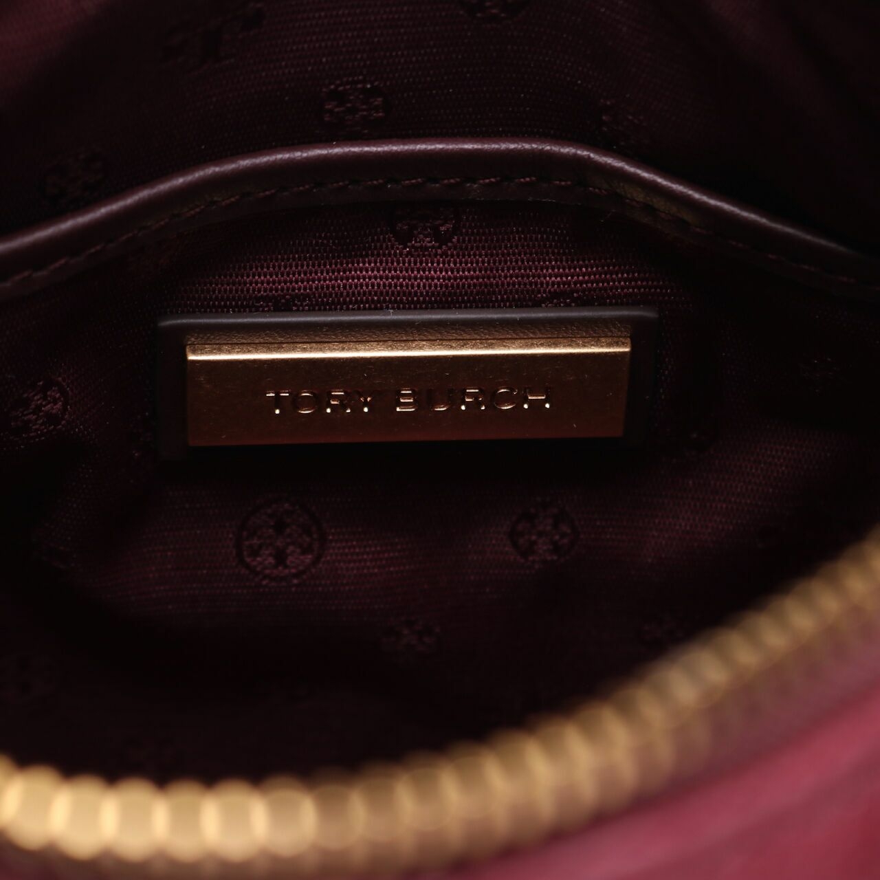 Tory Burch 87870 Willa Mini Hobo Claret Satchel