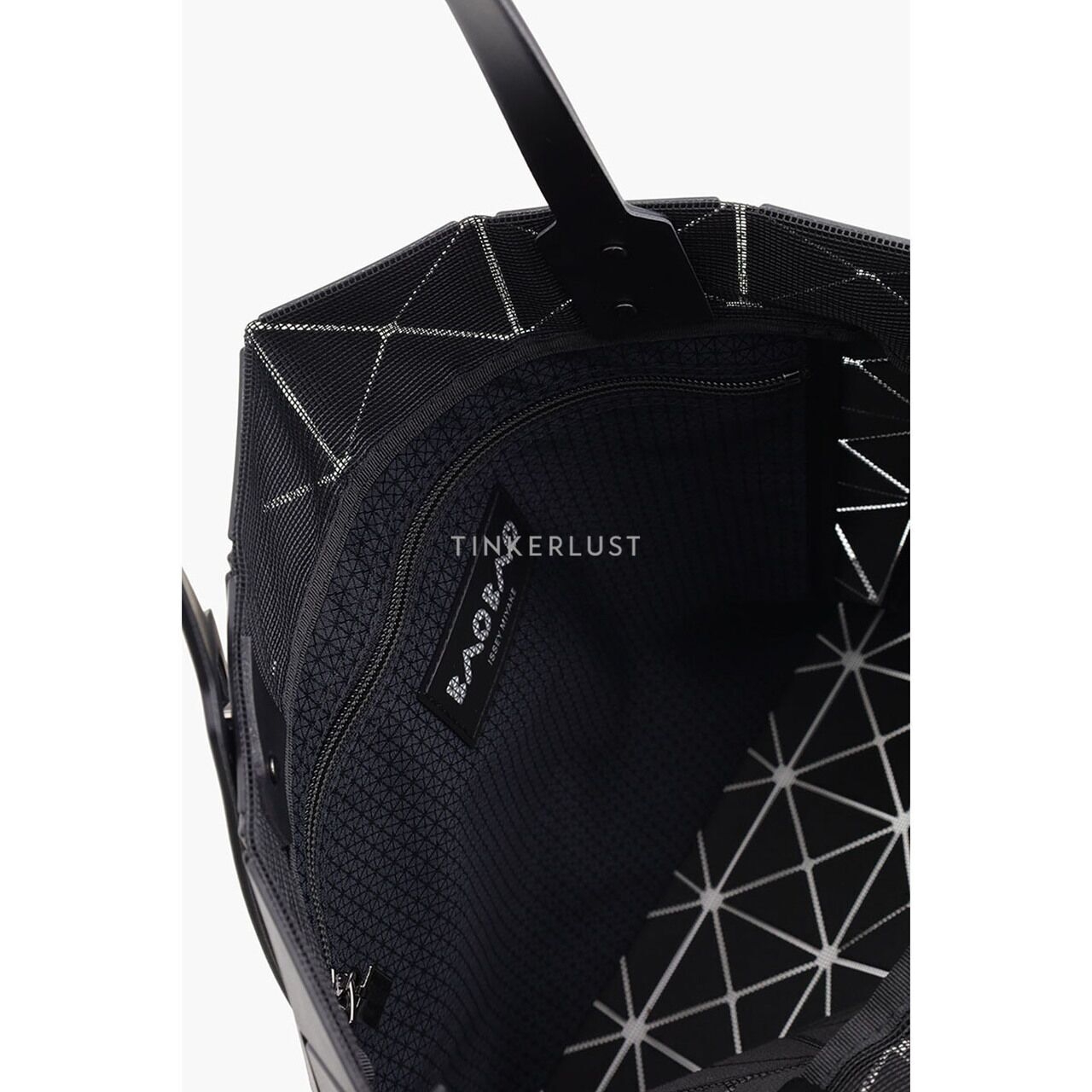 Bao Bao Issey Miyake Lucent in Black Matte Tote Bag