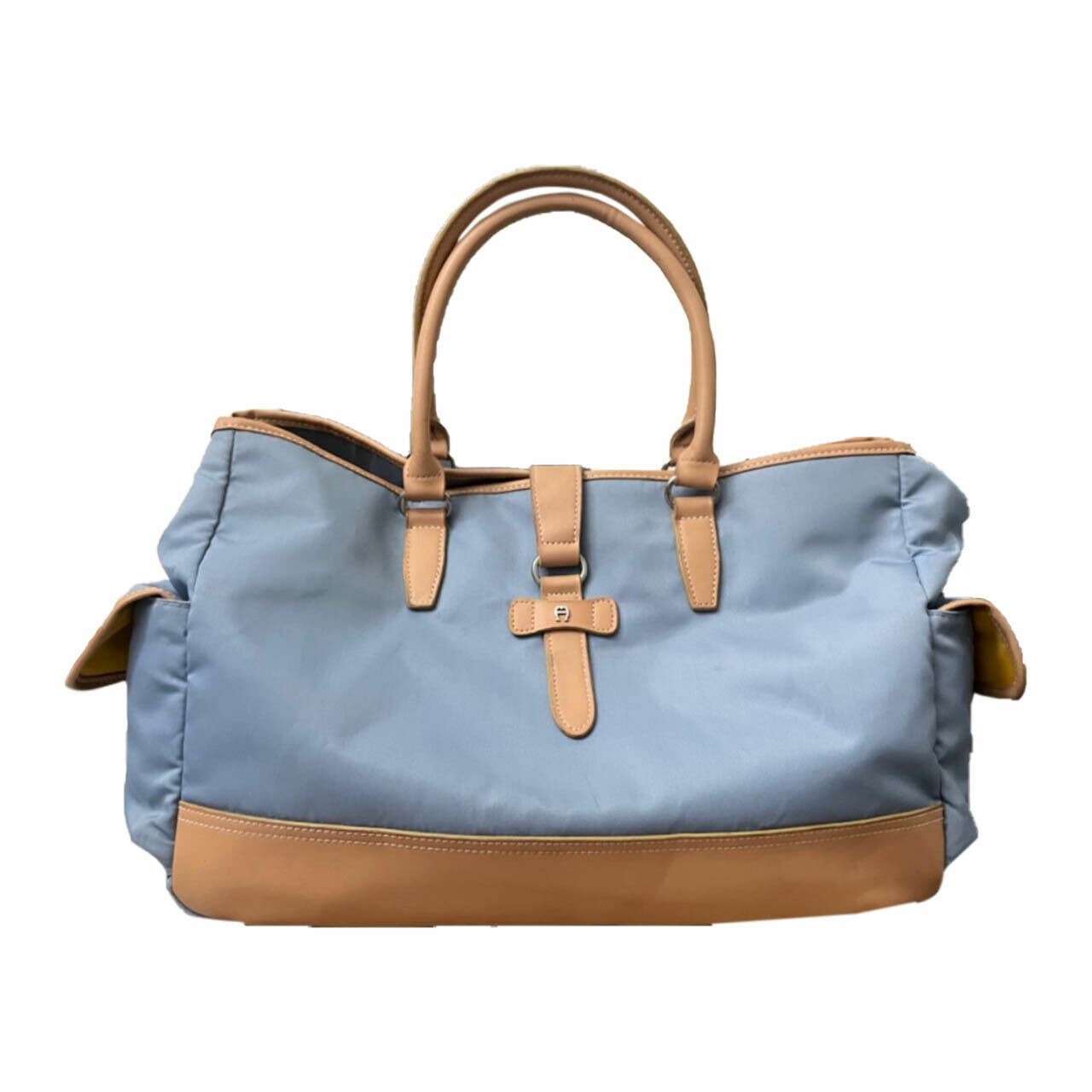 Aigner Blue Tote Bag