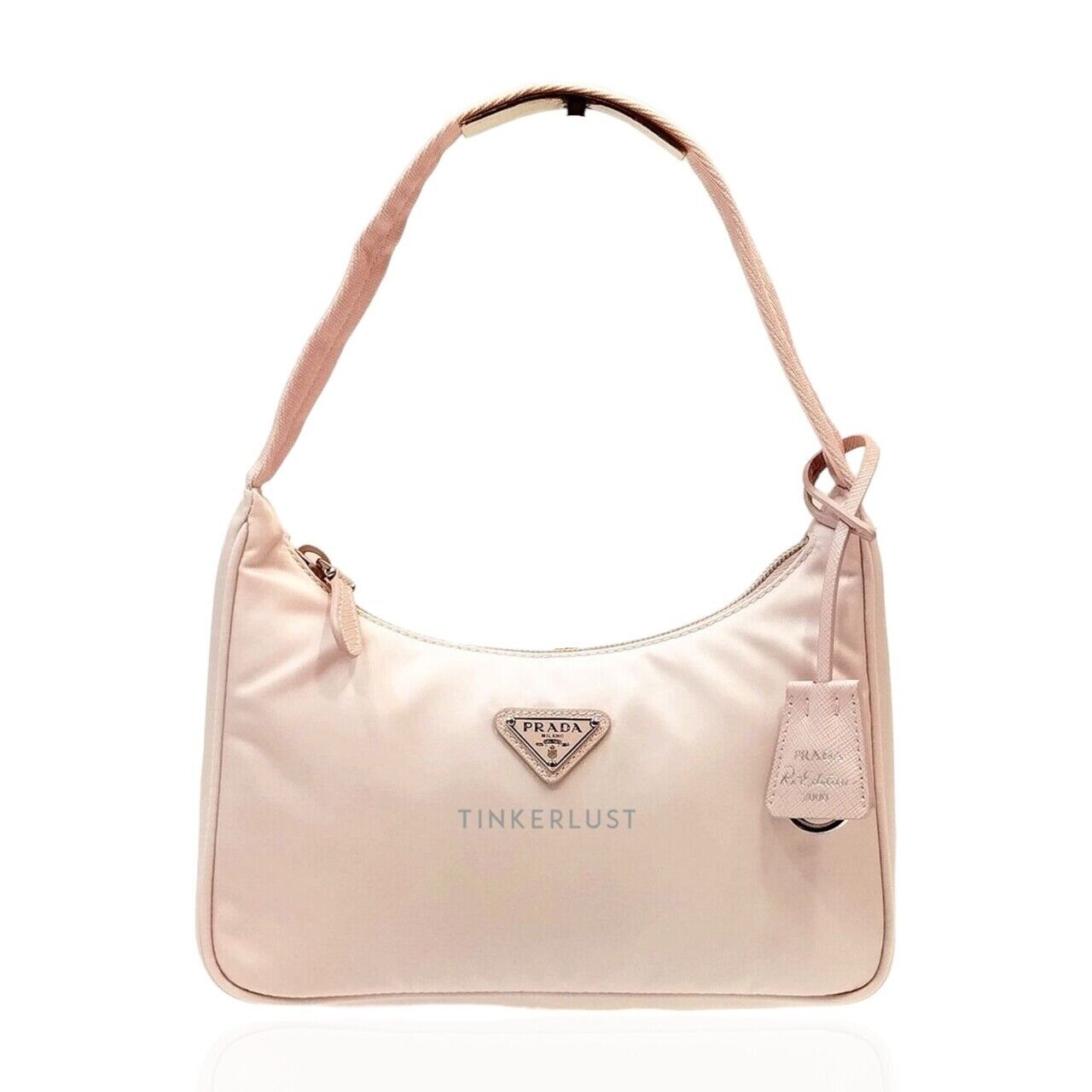 Prada Re-Edition 2000 Mini Re-Nylon Alabaster Pink Shoulder Bag