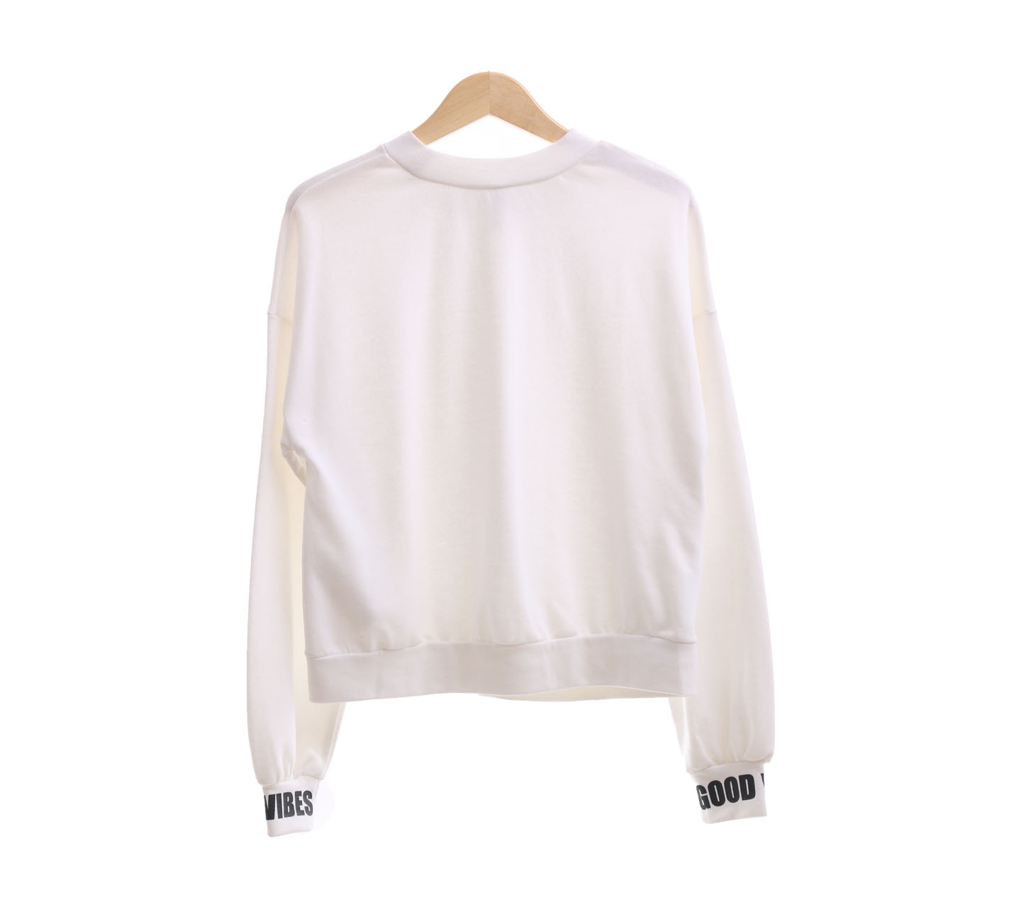 Stradivarius White Sweater