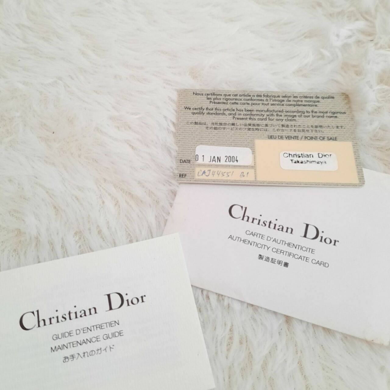 Christian Dior Blue Denim Lady Dior