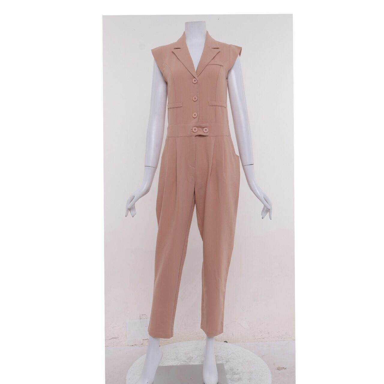 Yuan Peach Jumpsuit