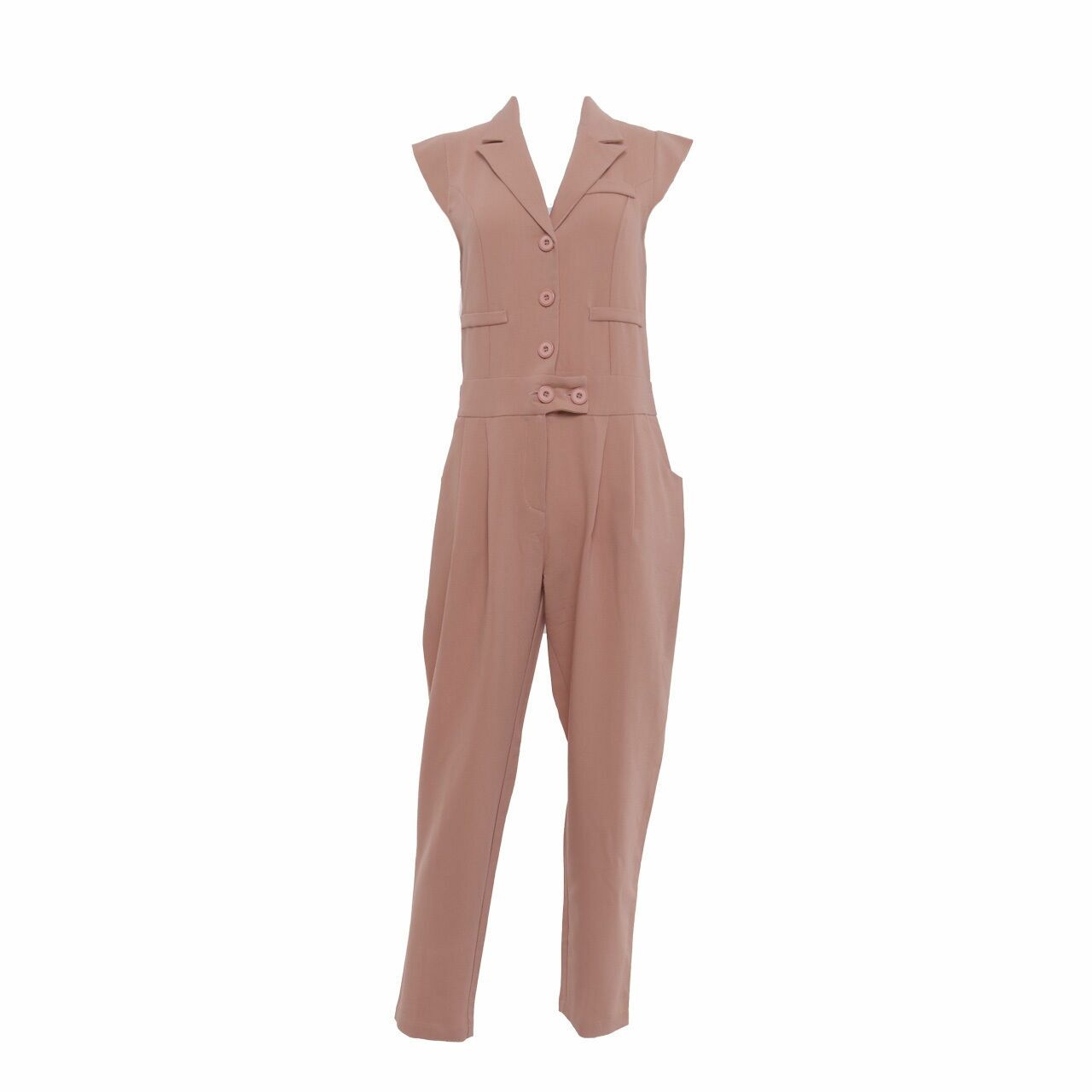 Yuan Peach Jumpsuit