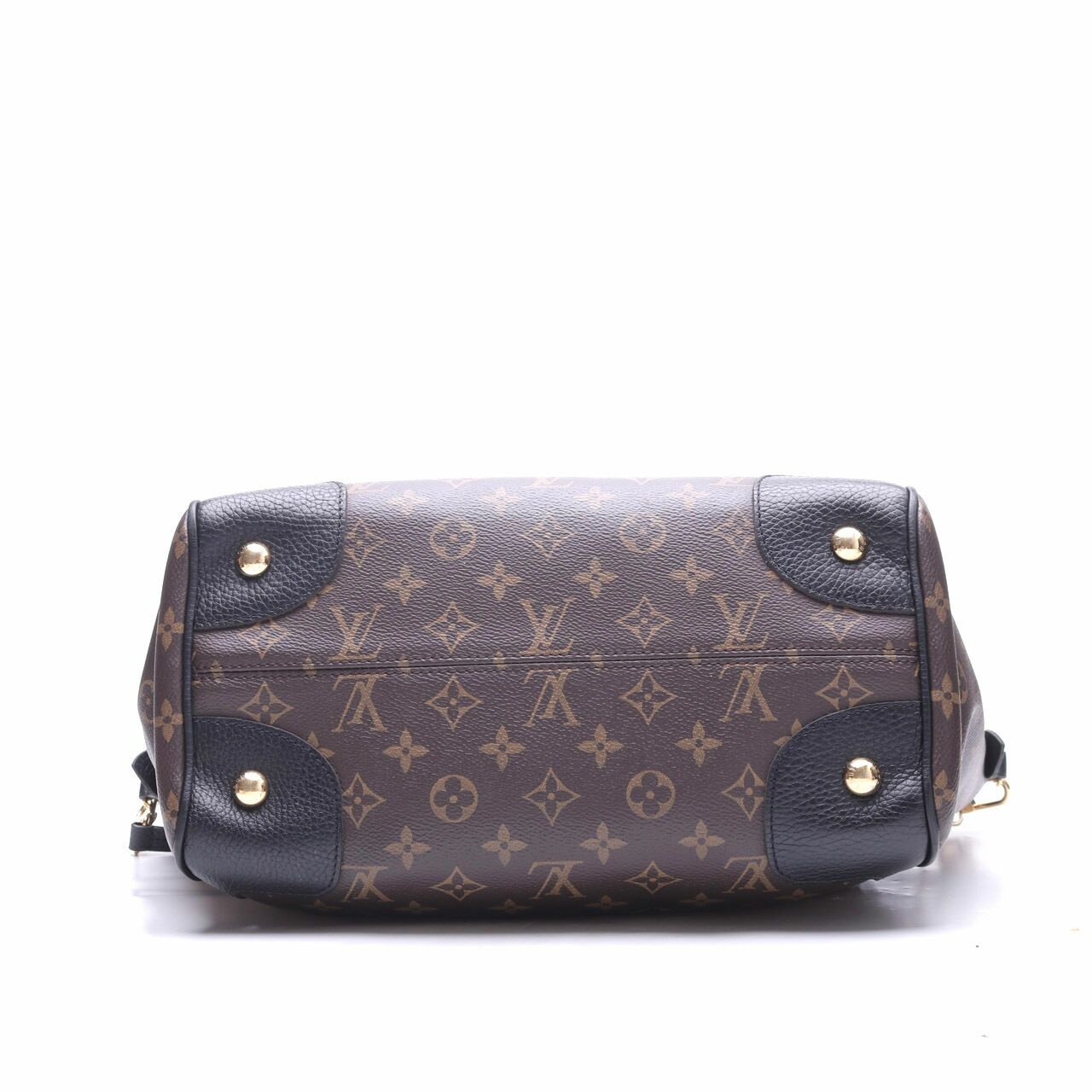  Louis Vuitton Black Monogram Canvas Estrela MM Satchel Bag