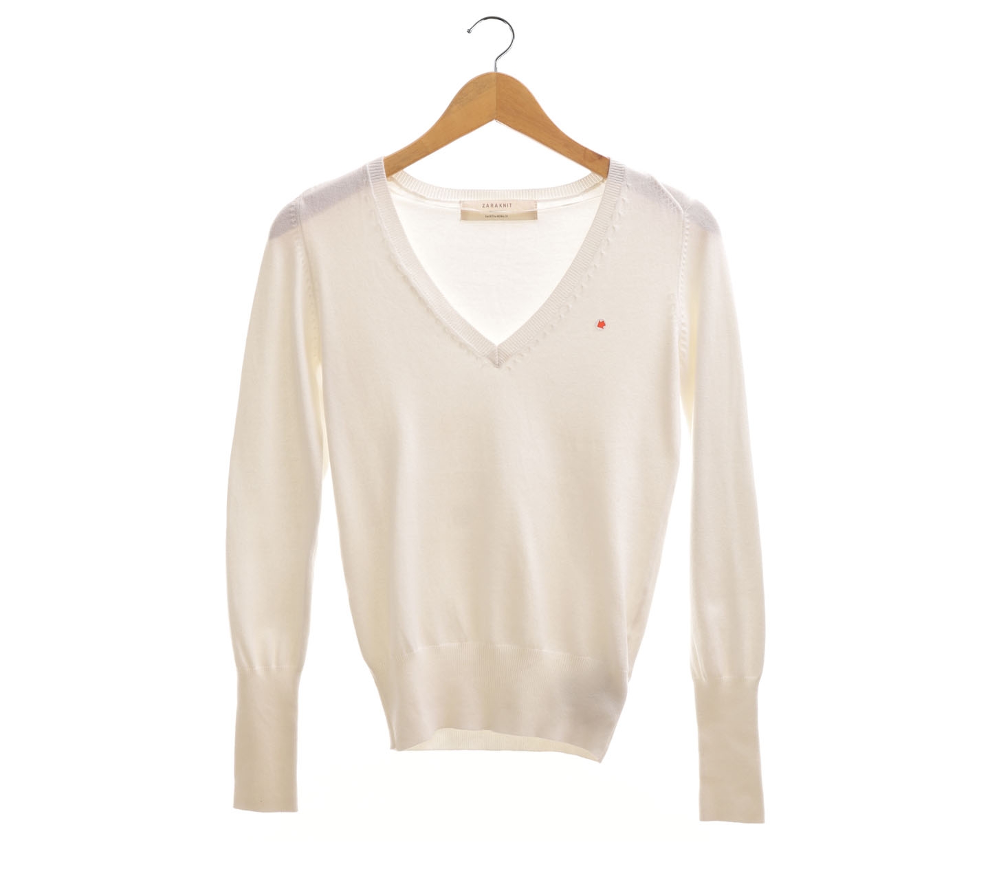 Zara Off White Knit Sweater