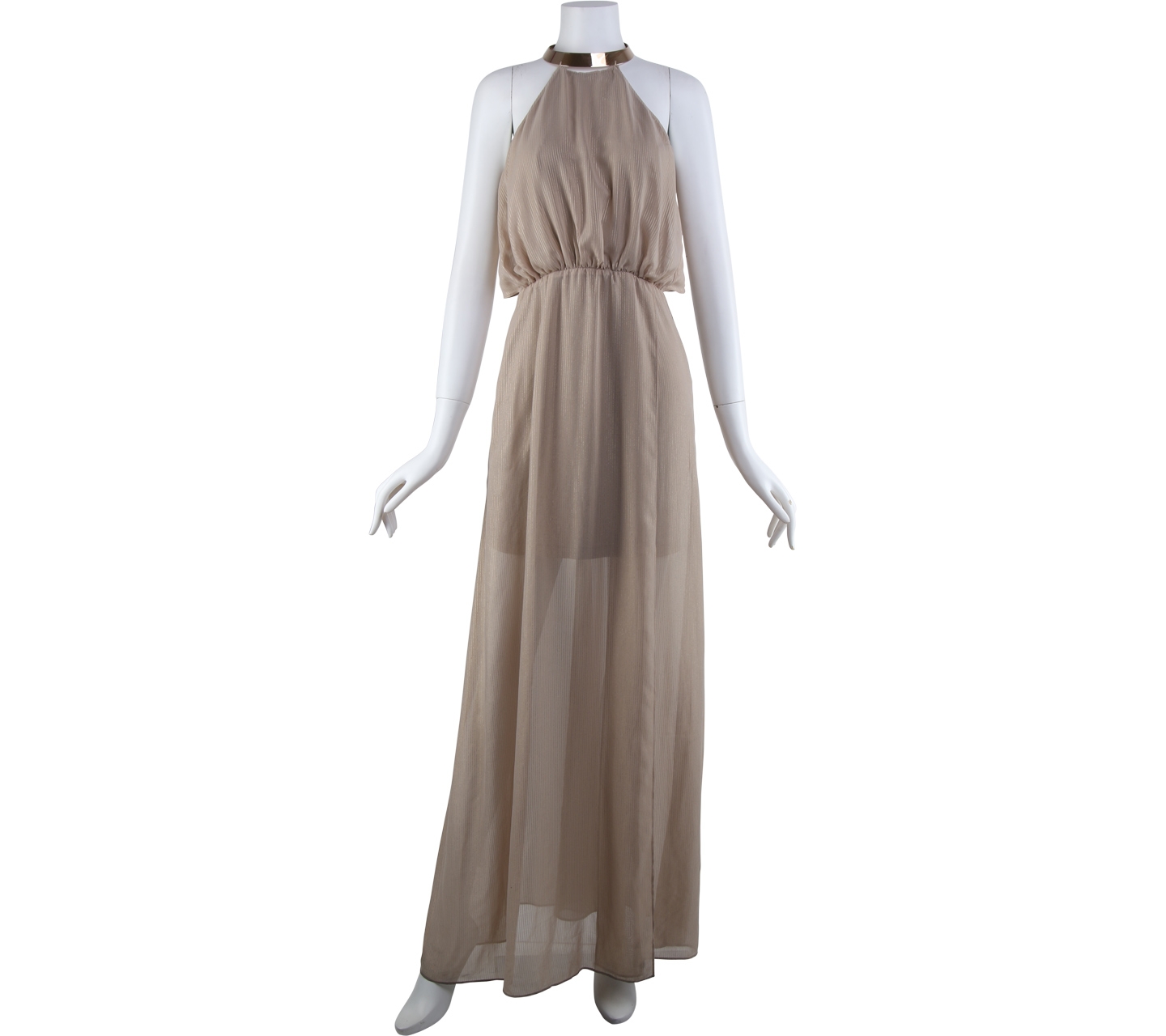 H&M Brown Long Dress