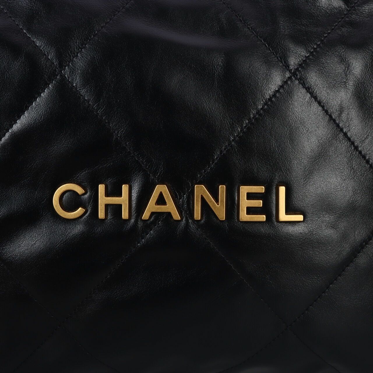 Chanel C22 Medium Black GHW Shoulder Bag