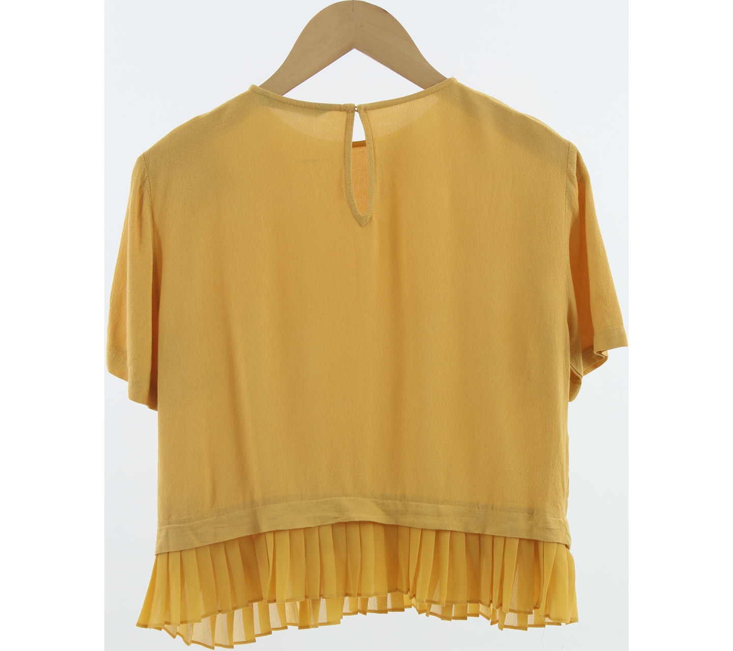 Zara Mustard Blouse