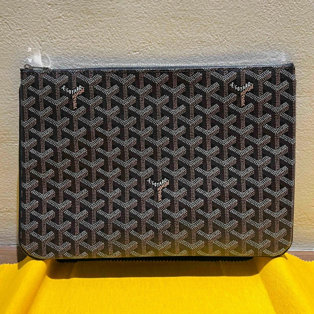 Goyard Pochette Senat Mm Black