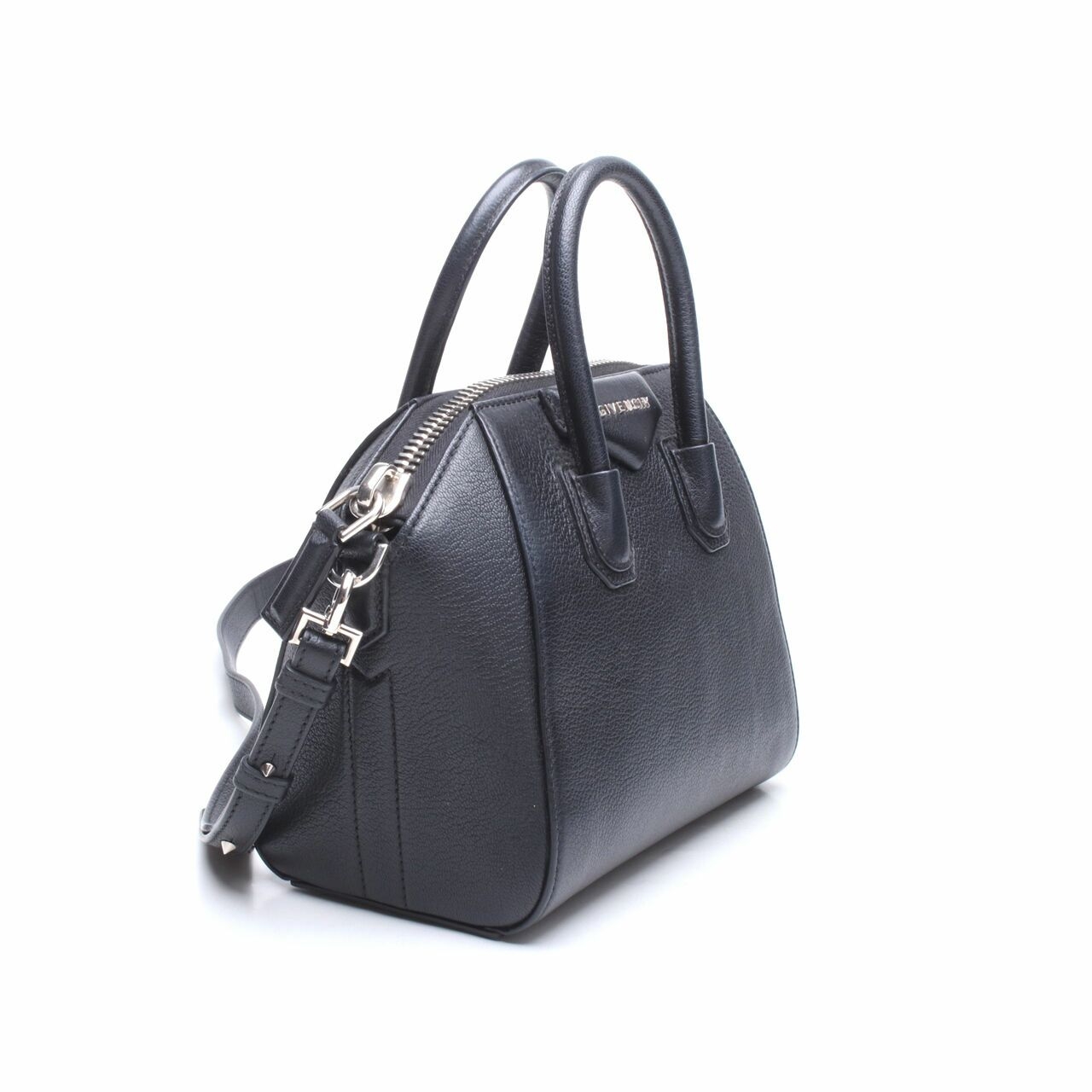 Givenchy Sugar Goatskin Mini Antigona Black Satchel