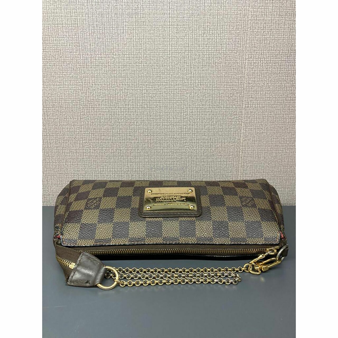 Louis Vuitton Eva Damier Ebene 2008 GHW Clutch