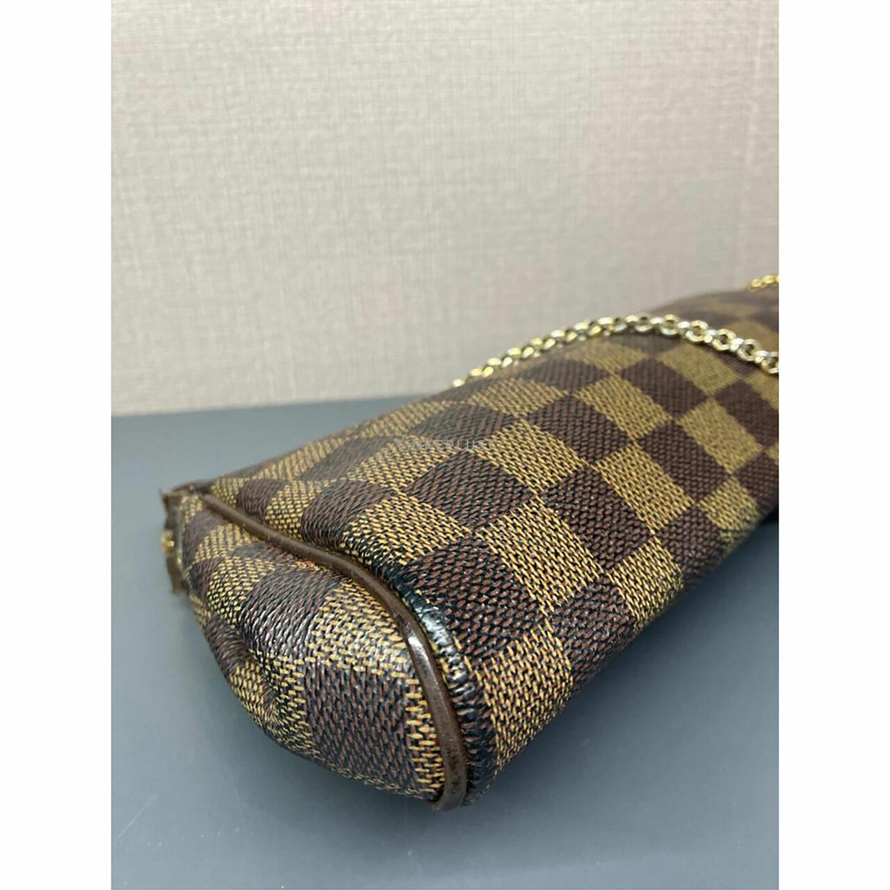 Louis Vuitton Eva Damier Ebene 2008 GHW Clutch