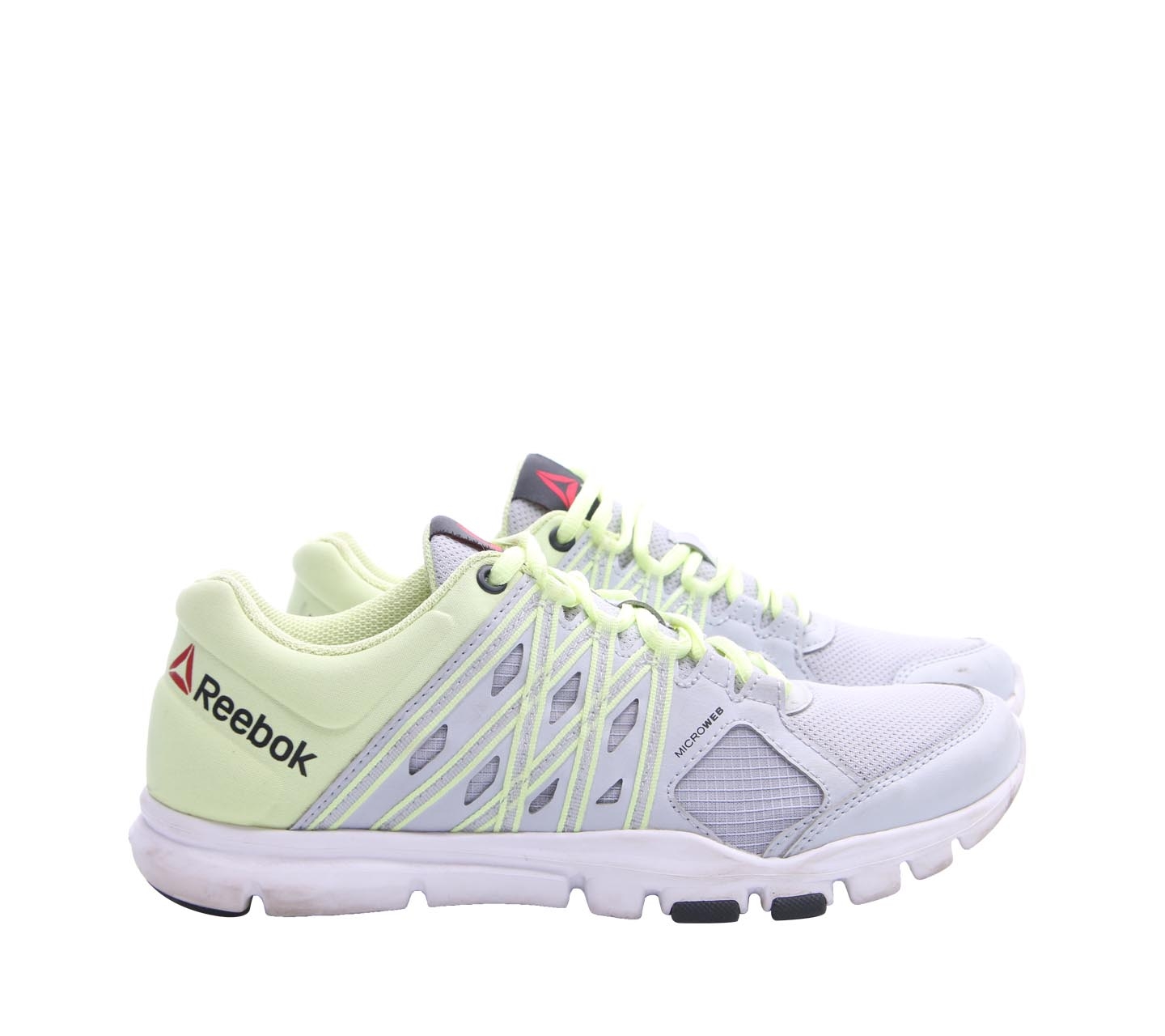 Reebok Grey Yourflex Trainette Shoe Memory Tech Sneakers