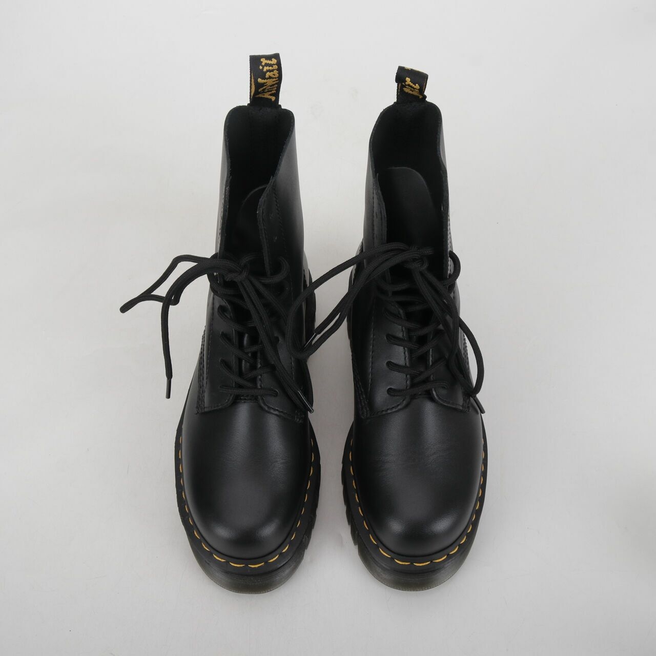 DRMARTENS Black Audrick 8-Eye Boots