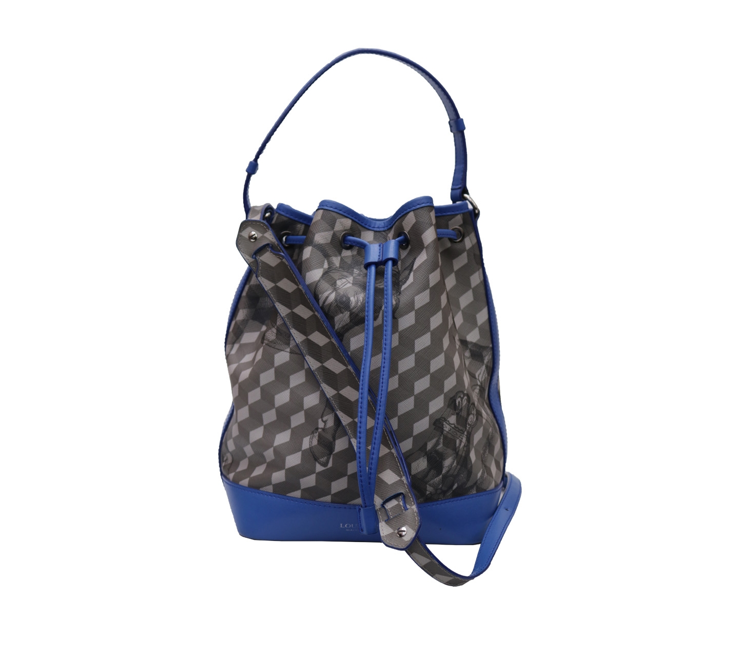 Loup Noir Blue Satchel