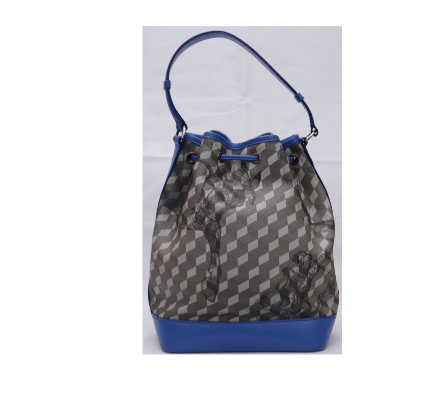 Loup Noir Blue Satchel