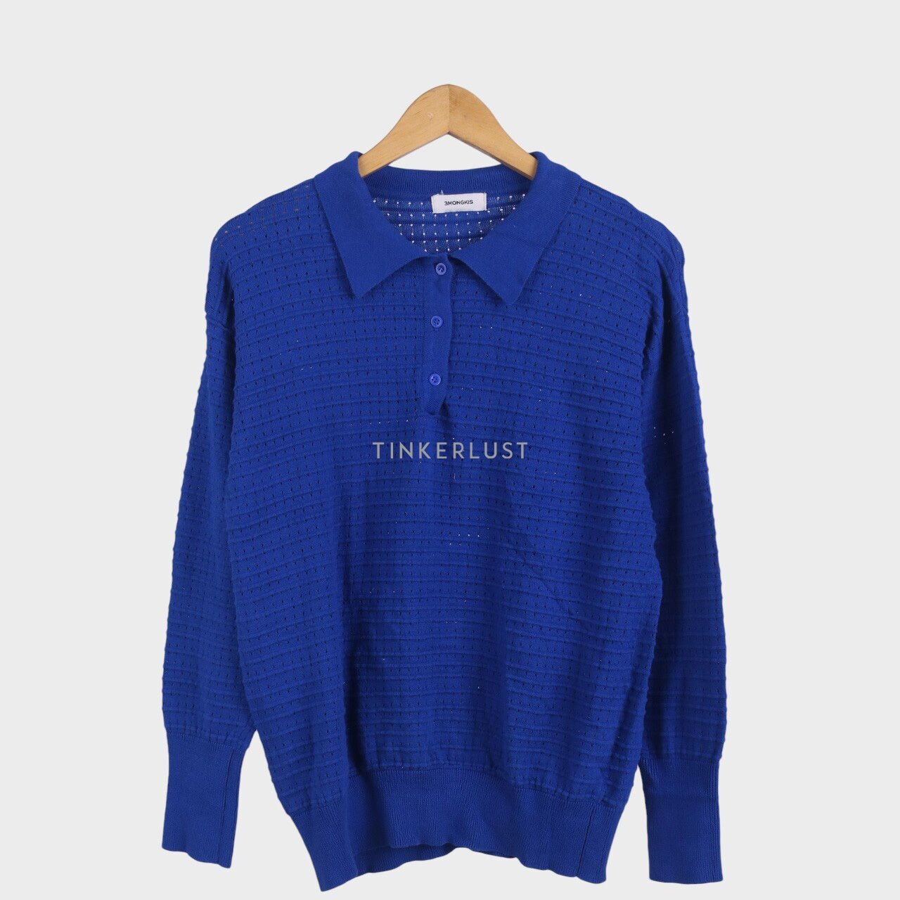 3Mongkis Dark Blue Sweater