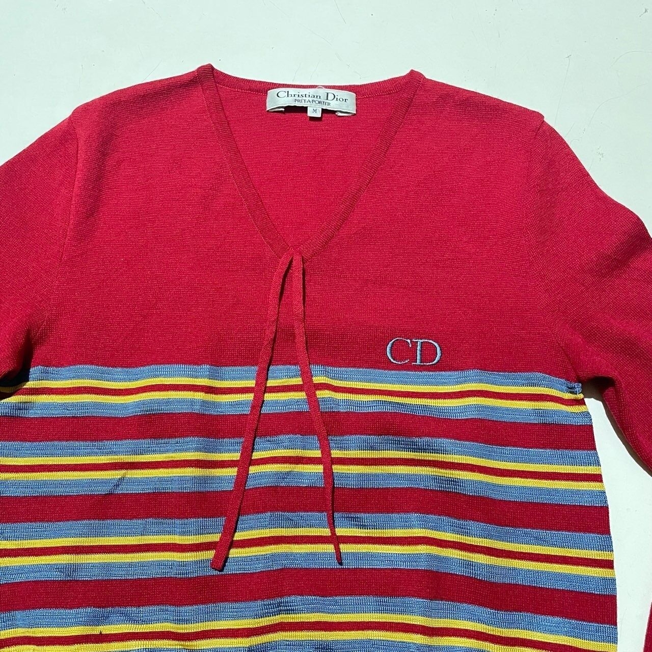 Christian Dior Multicolour Stripes Blouse