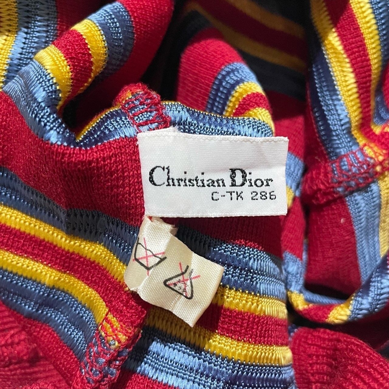 Christian Dior Multicolour Stripes Blouse