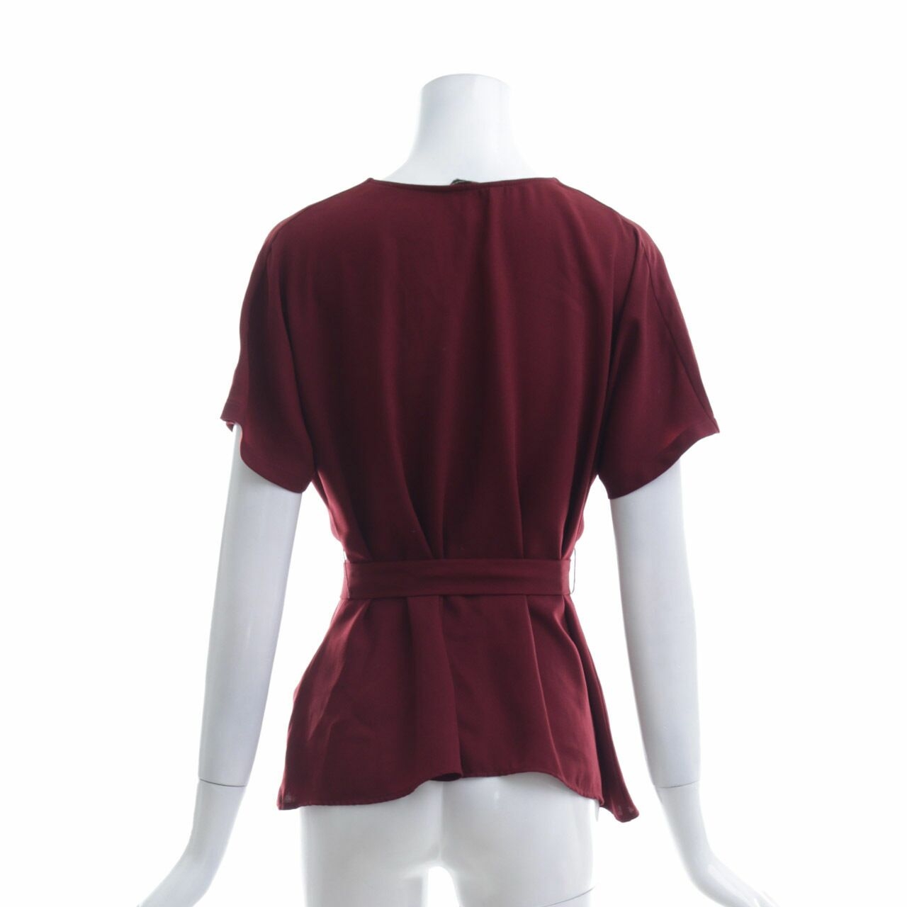 Le Bijou Maroon Blouse