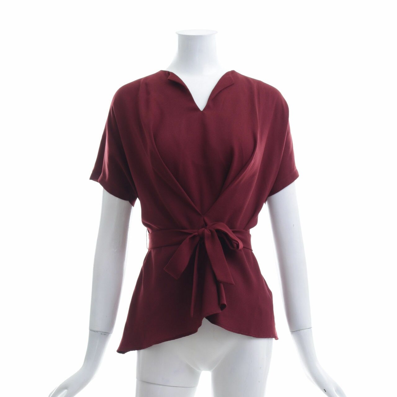 Le Bijou Maroon Blouse