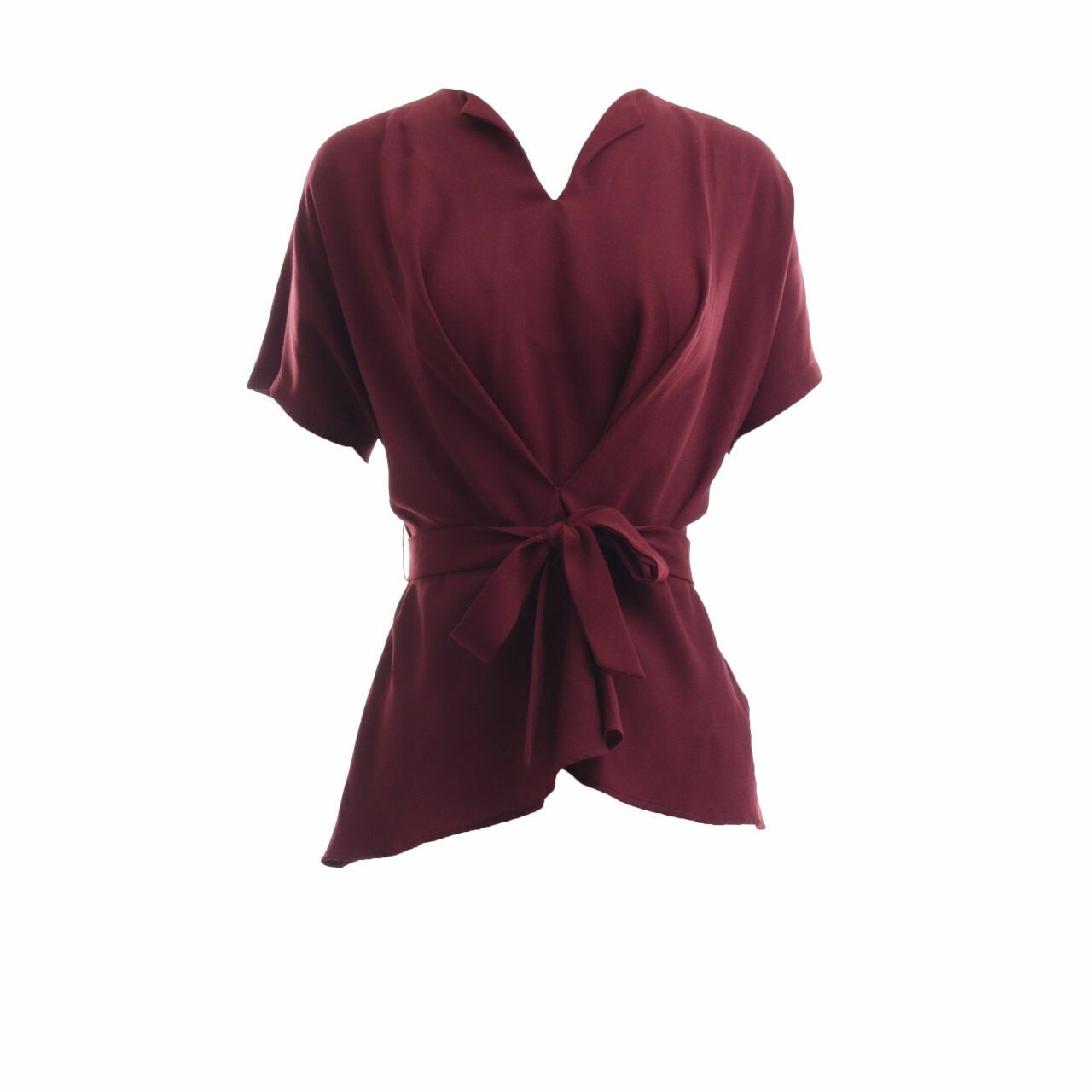 Le Bijou Maroon Blouse