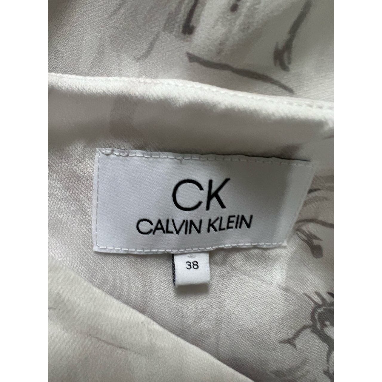 Calvin Klein White Mini Dress