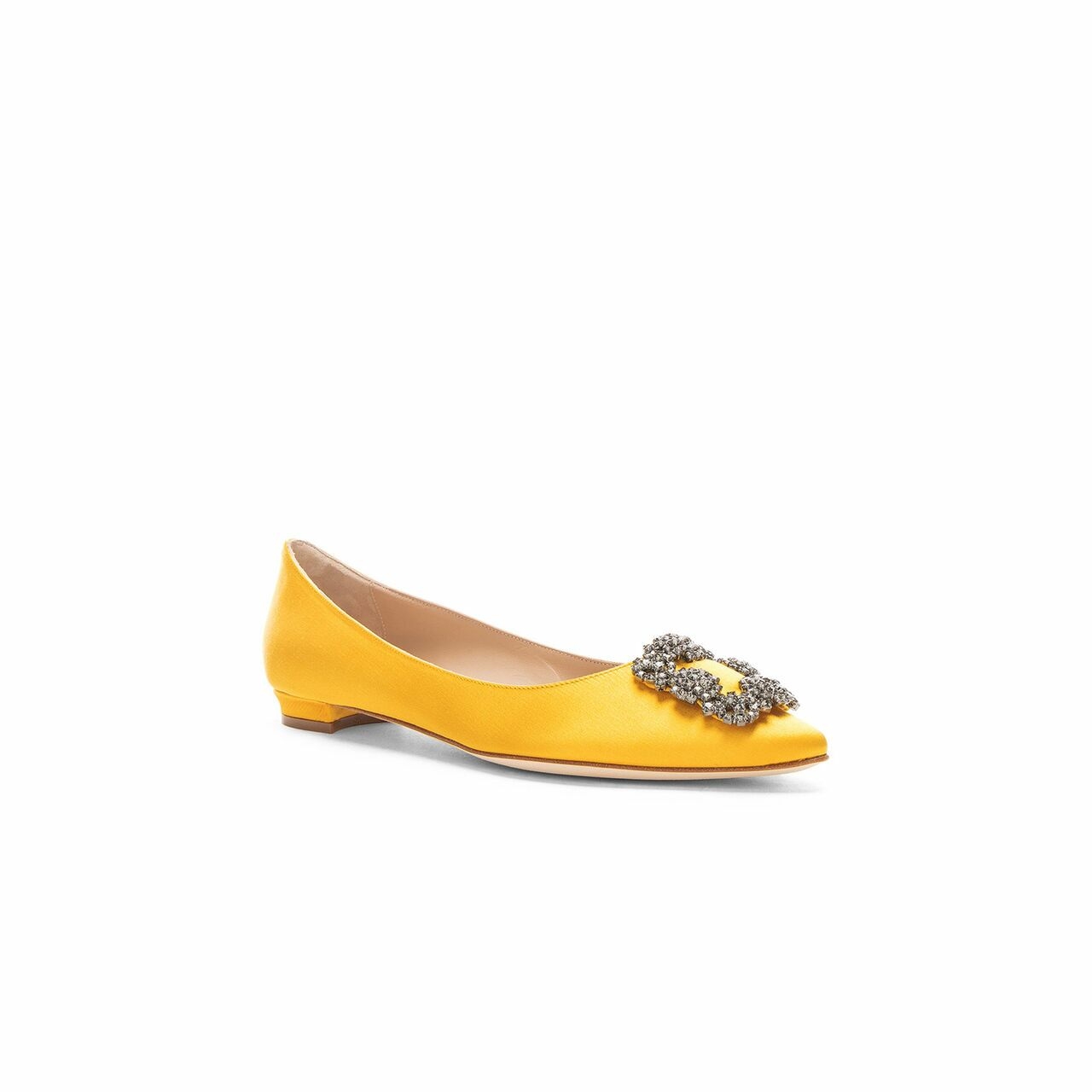 Manolo Blahnik Yellow Flats