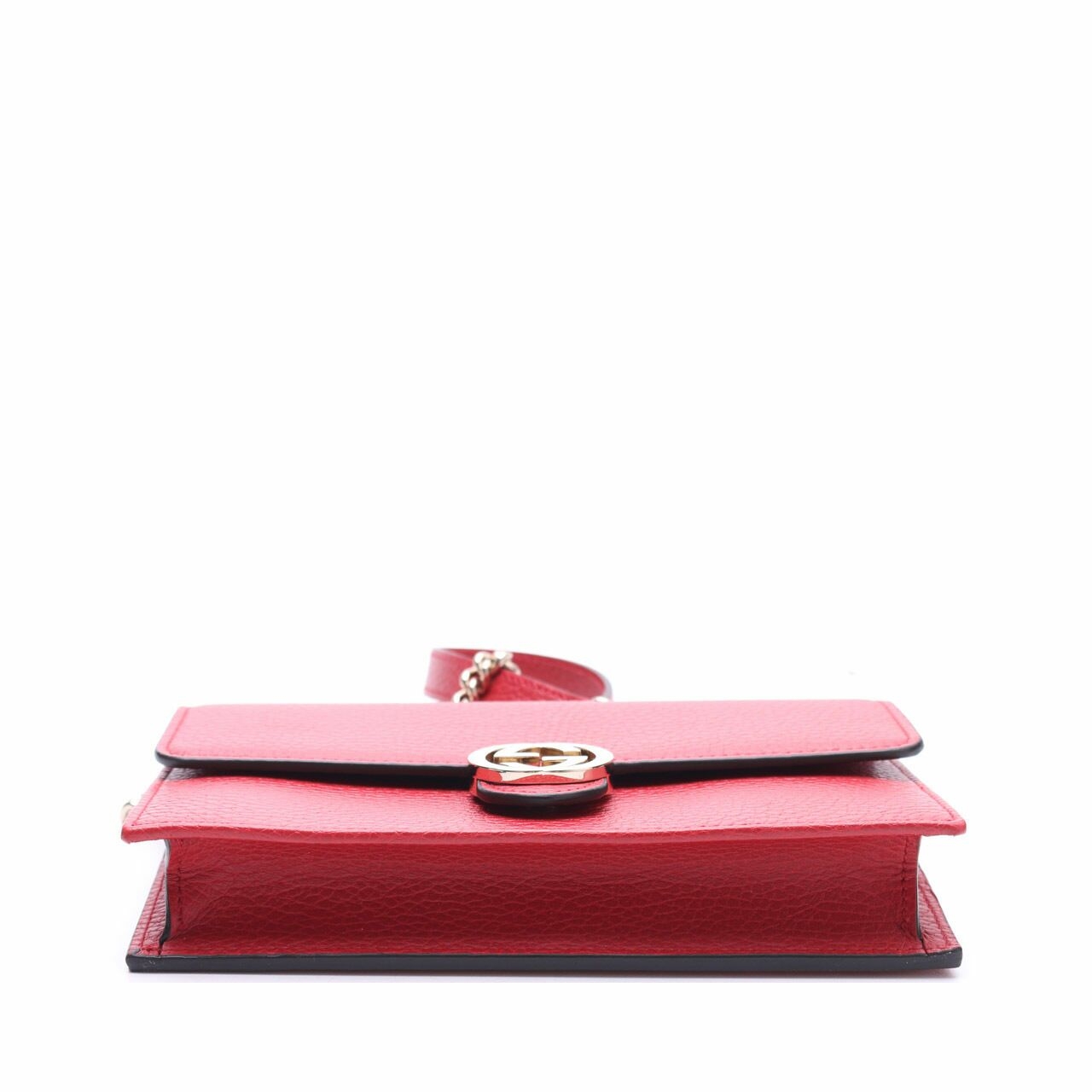 Gucci Interlocking Red Clutch