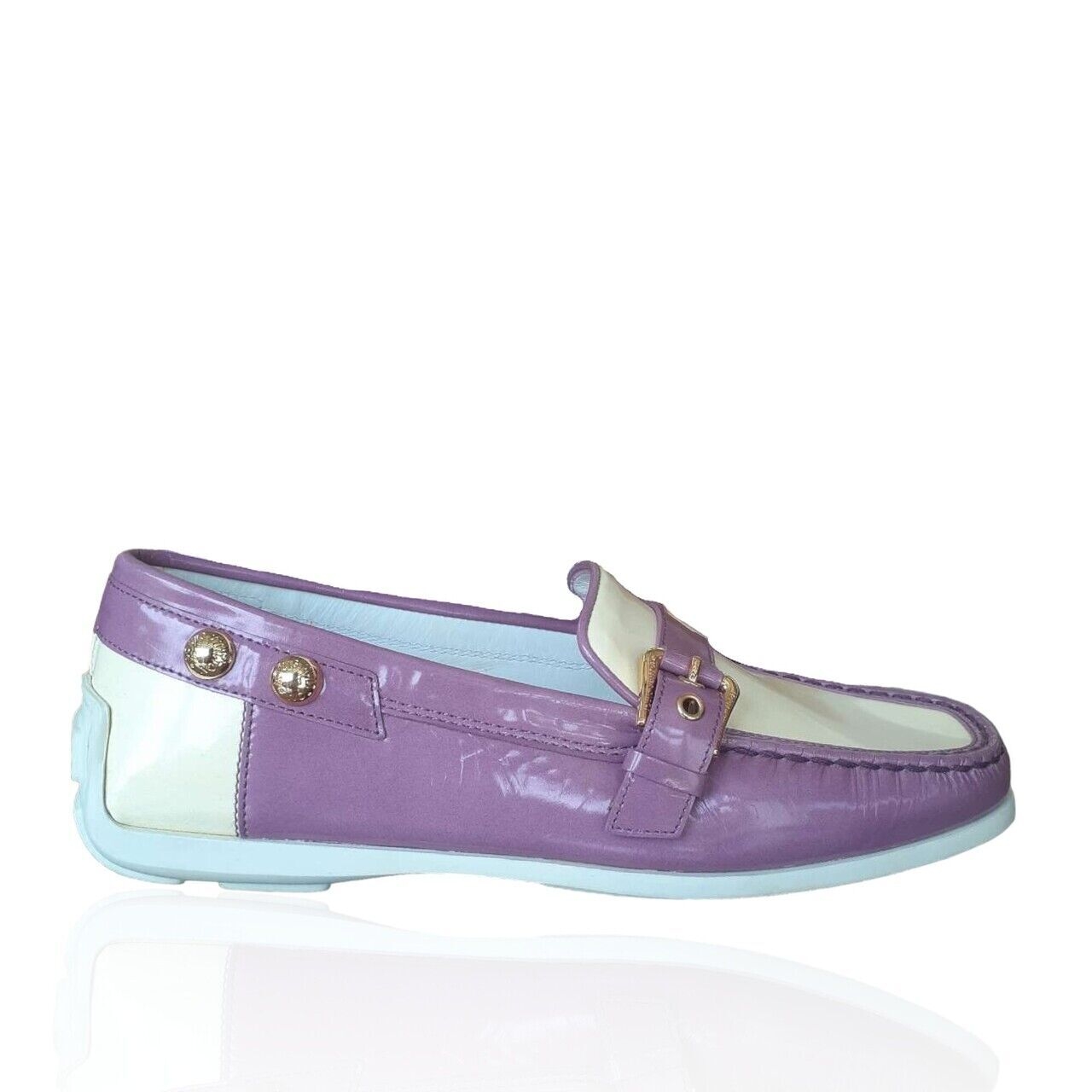 Louis Vuitton Violet Flats