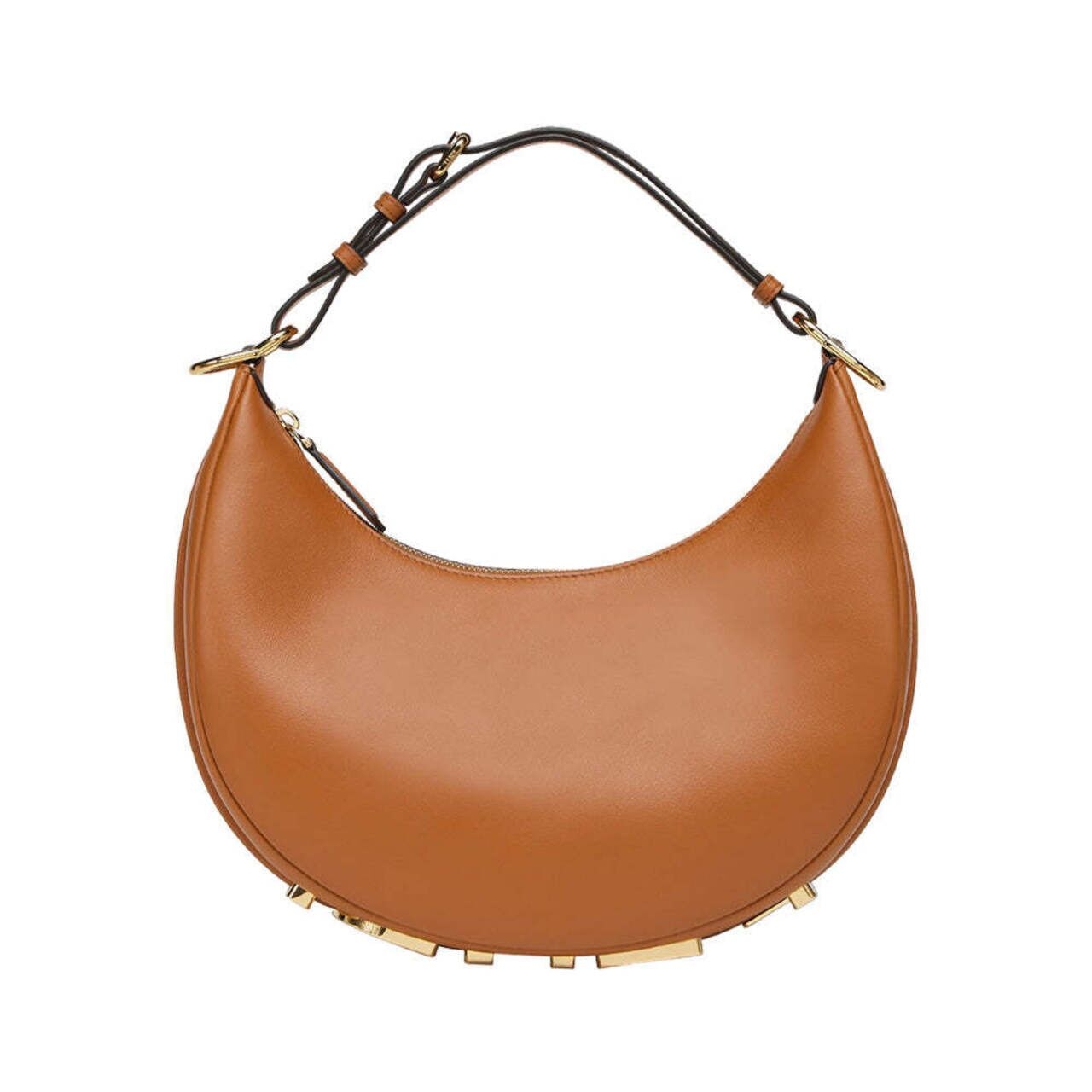 Fendi F'graphy Small Hobo Bag Brown