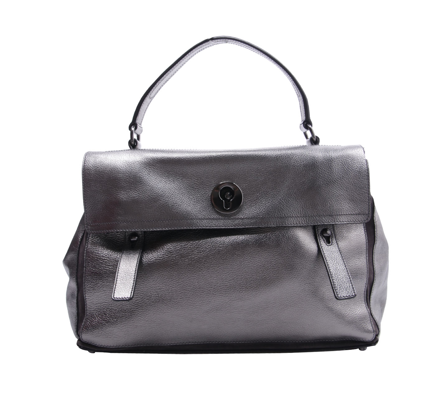 Yves Saint Laurent Silver Handbag