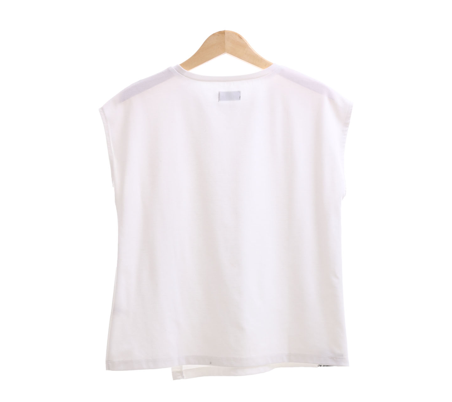 The Executive White Sleeveless