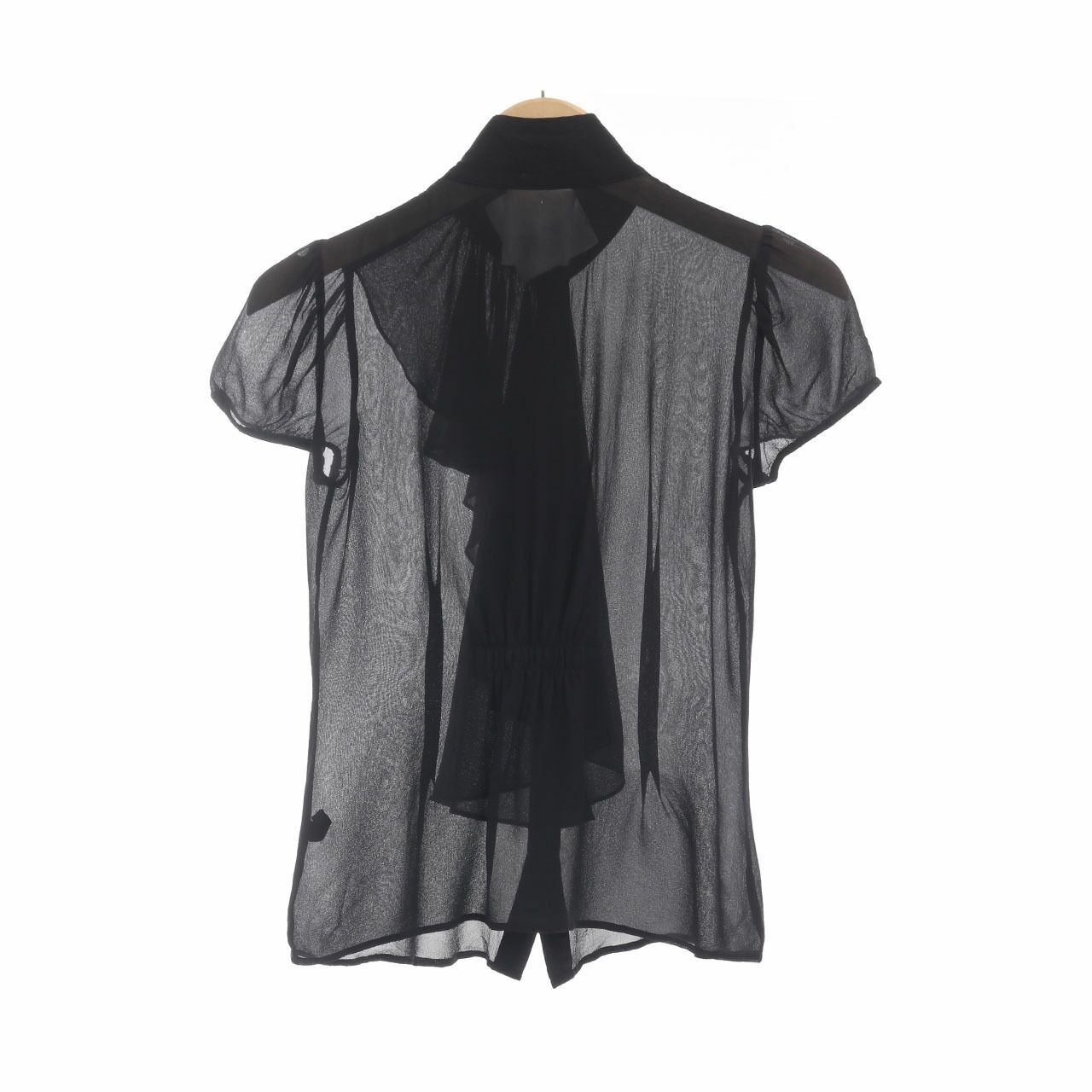 Club Monaco Black Blouse