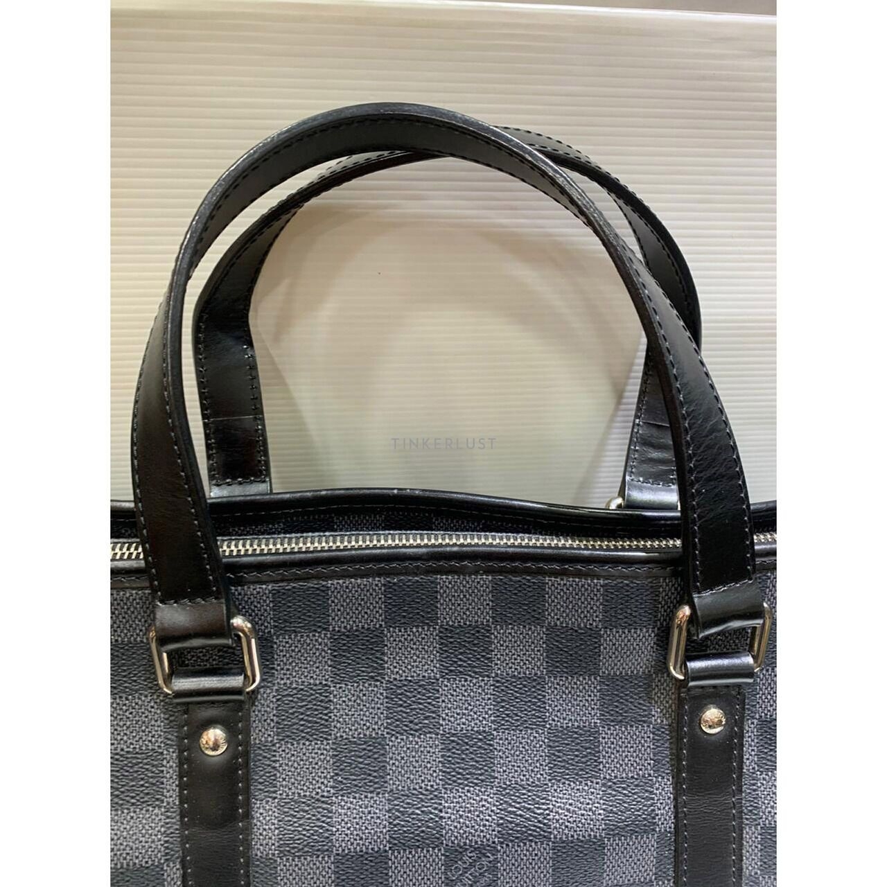 Louis Vuitton Tadao Damier 2008 Satchel