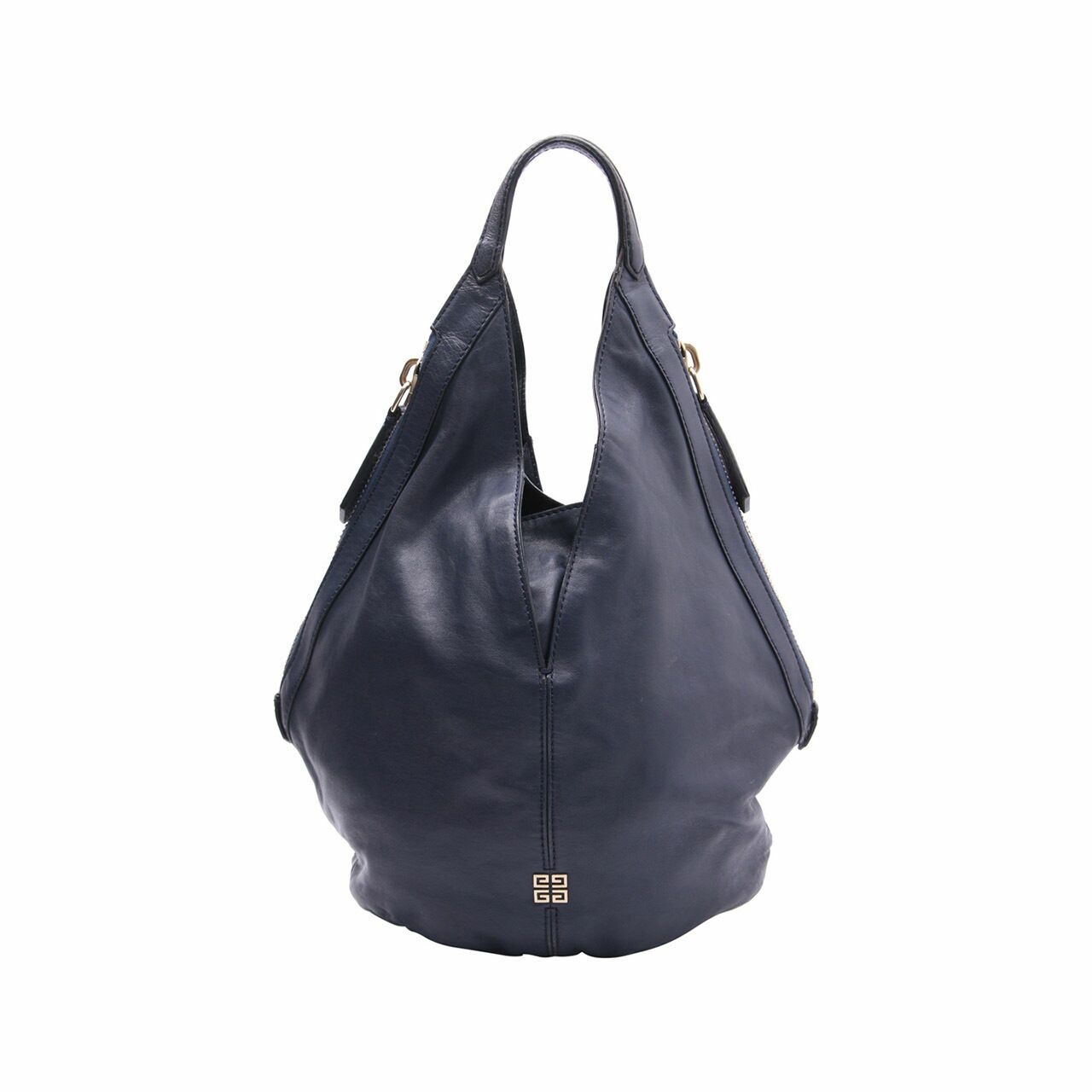 Givenchy Dark Blue Leather Handbag