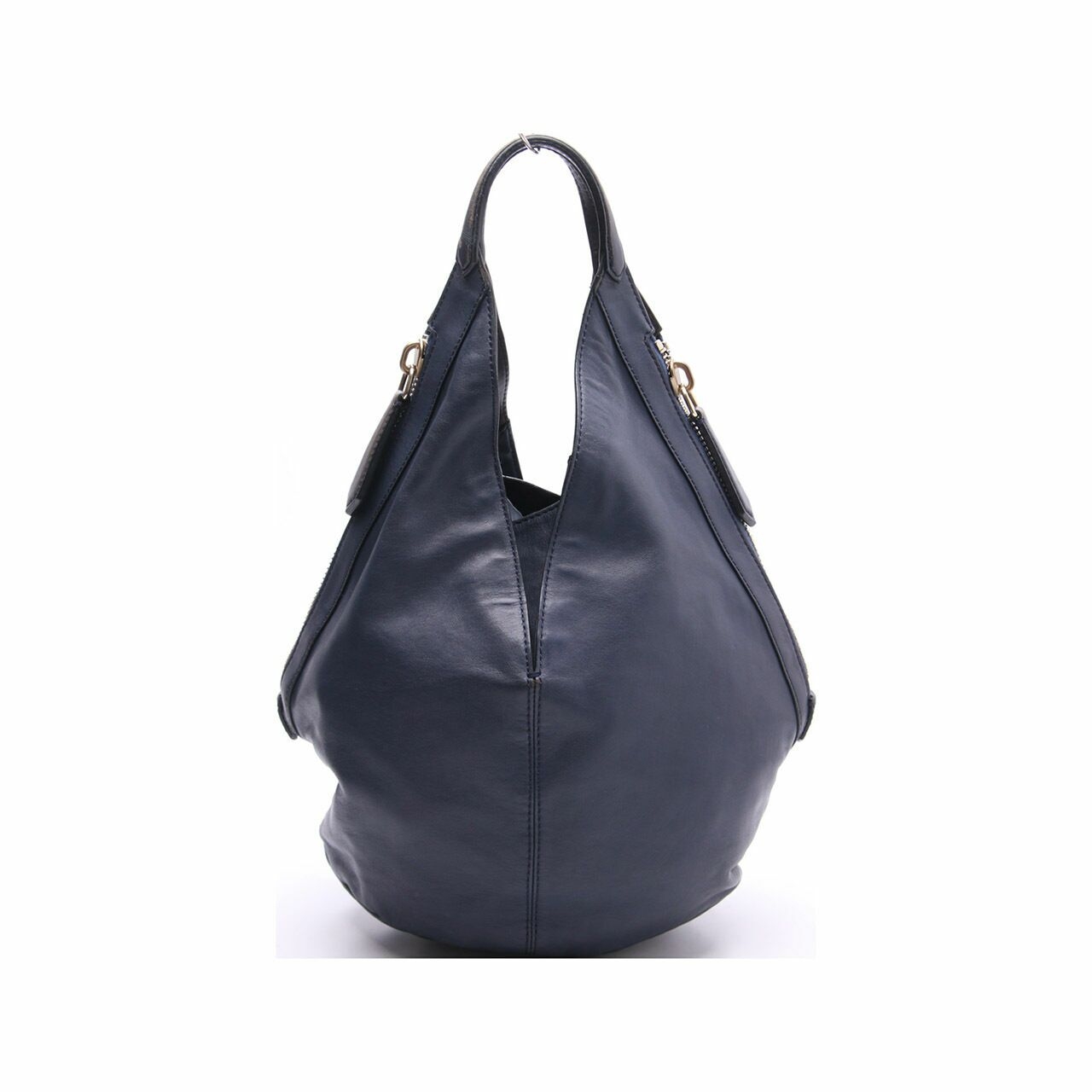 Givenchy Dark Blue Leather Handbag