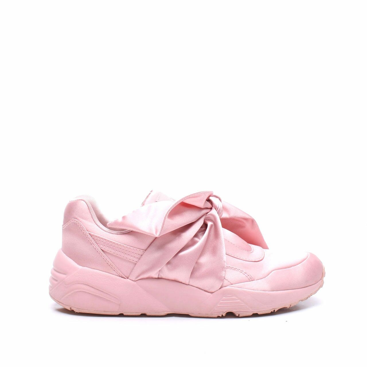 Puma x Rihanna Fenty Bow Sneakers Pink Silver Pink Sneakers