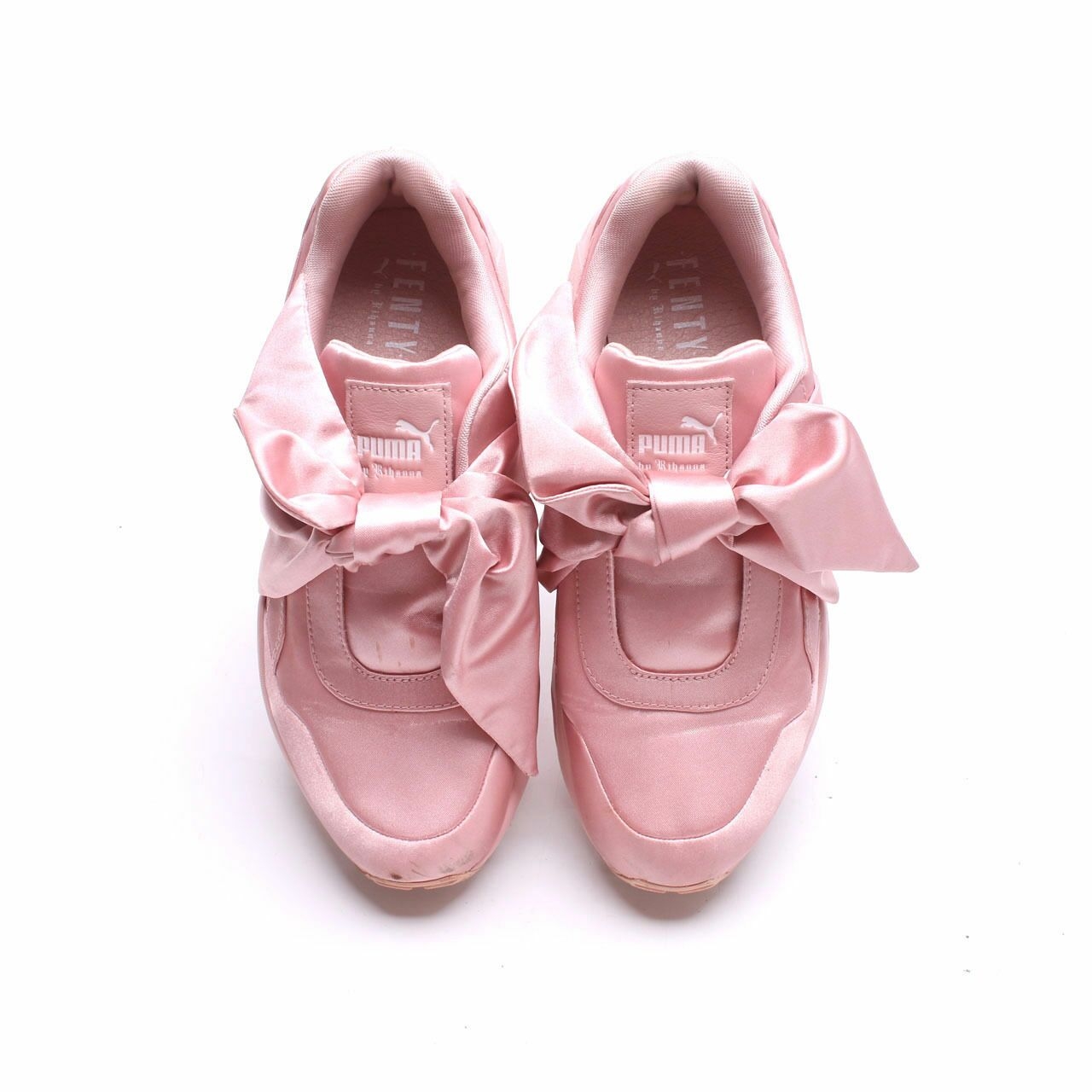 Puma x Rihanna Fenty Bow Sneakers Pink Silver Pink Sneakers