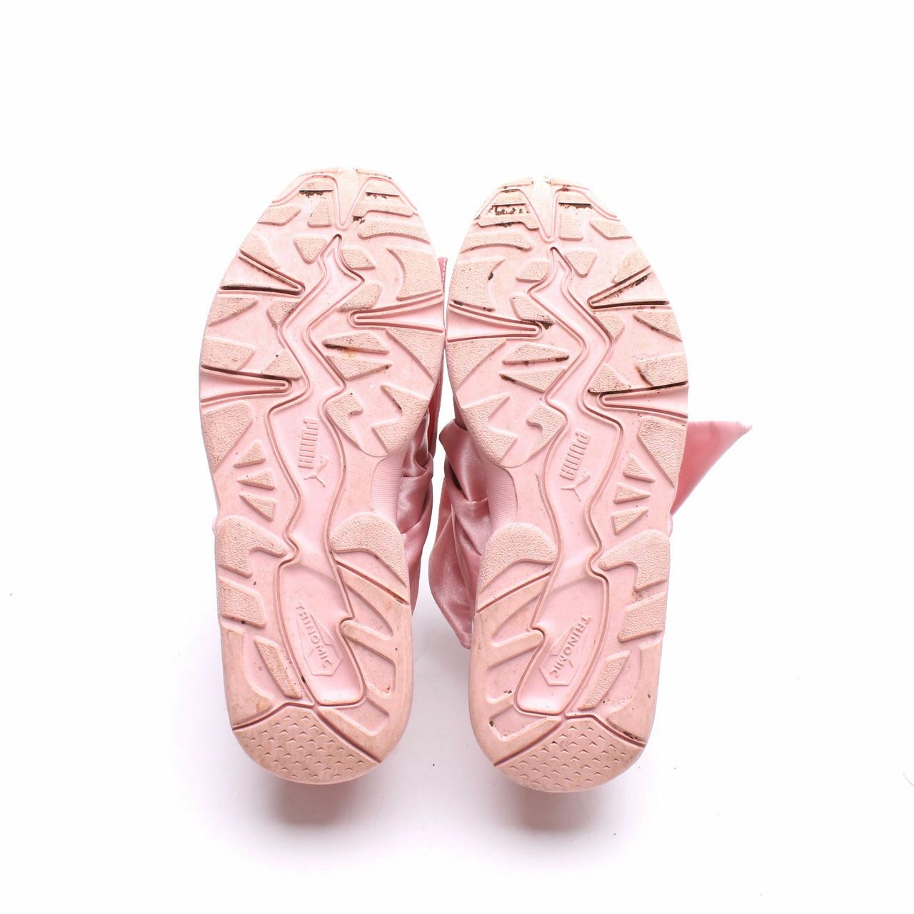 Puma x Rihanna Fenty Bow Sneakers Pink Silver Pink Sneakers