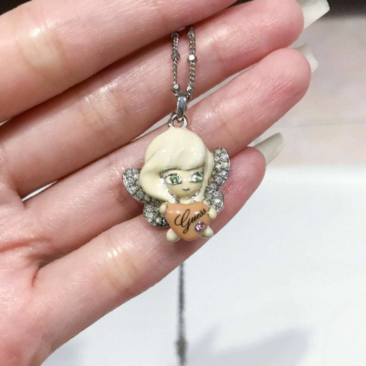 Guess Angel Necklace
