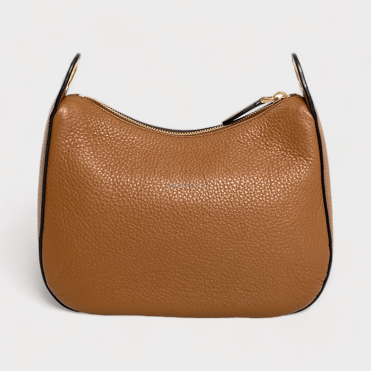 Prada Sacca In Pelle Vitello Phenix Caramel Hobo Small Bag