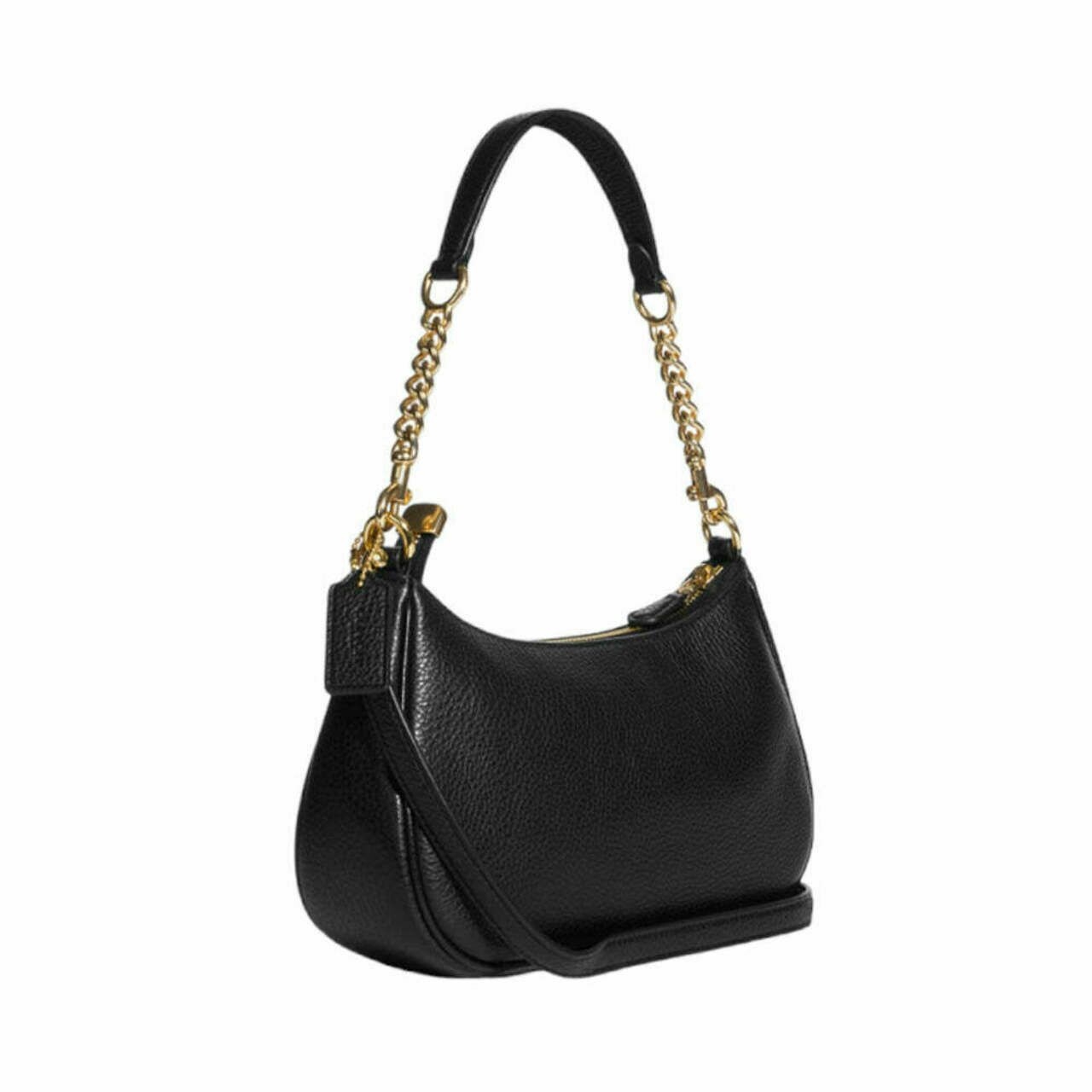 Coach Teri Hobo Shoulder Bag Black