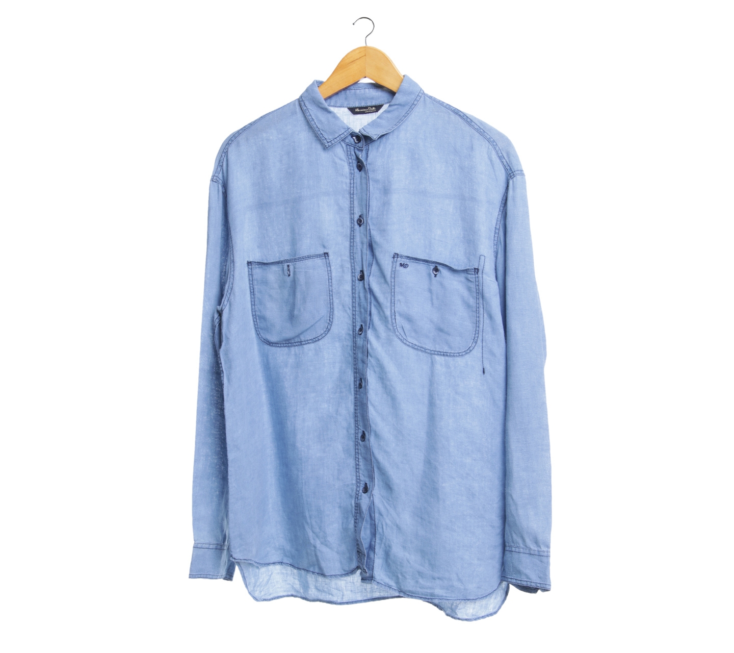Massimo Dutti Blue Shirt