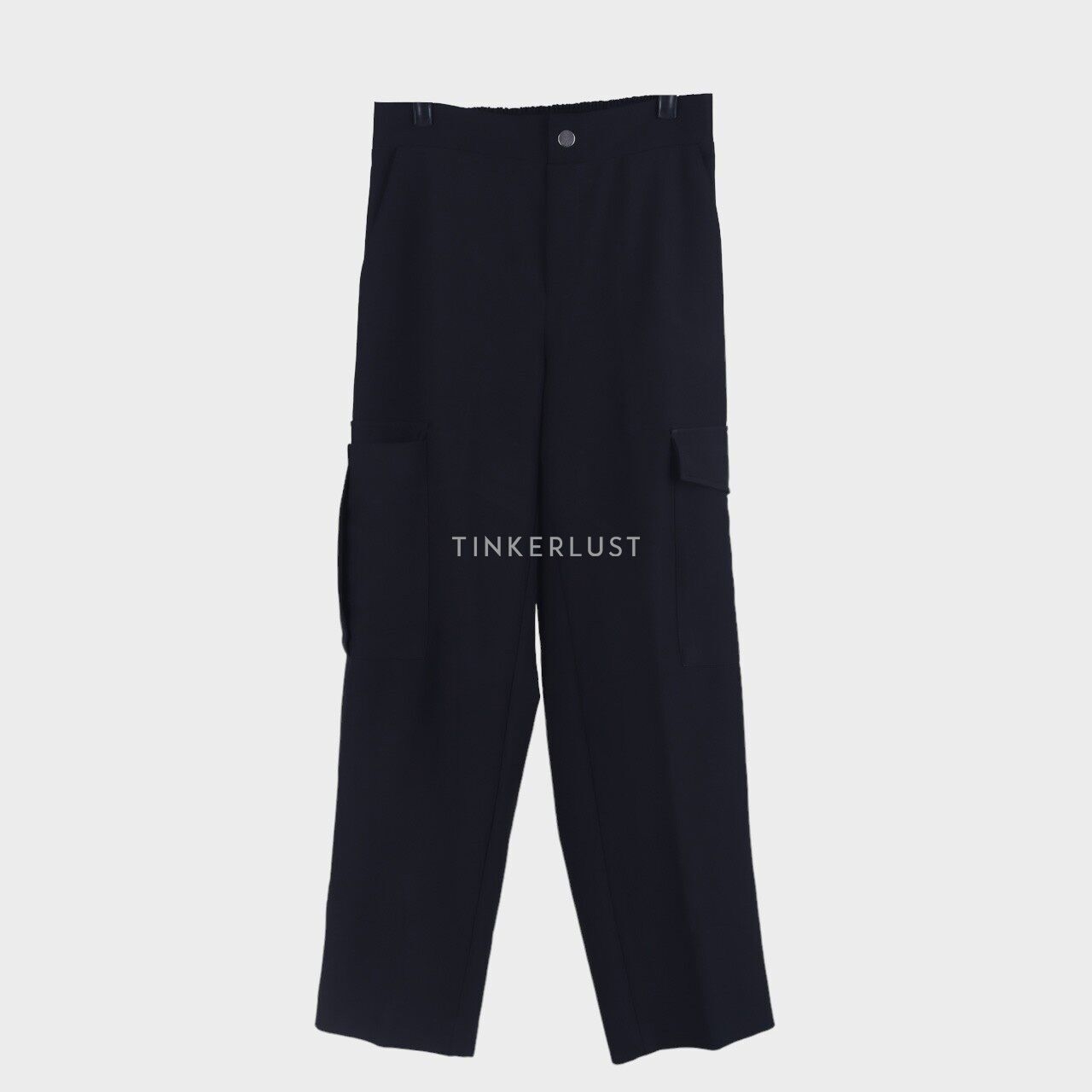 Zara Black Cargo Long Pants