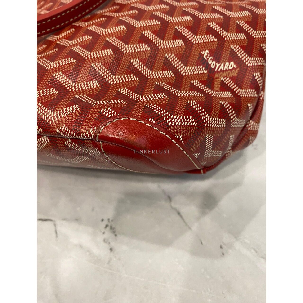 Goyard Artois PM Red 2018 Tote Bag