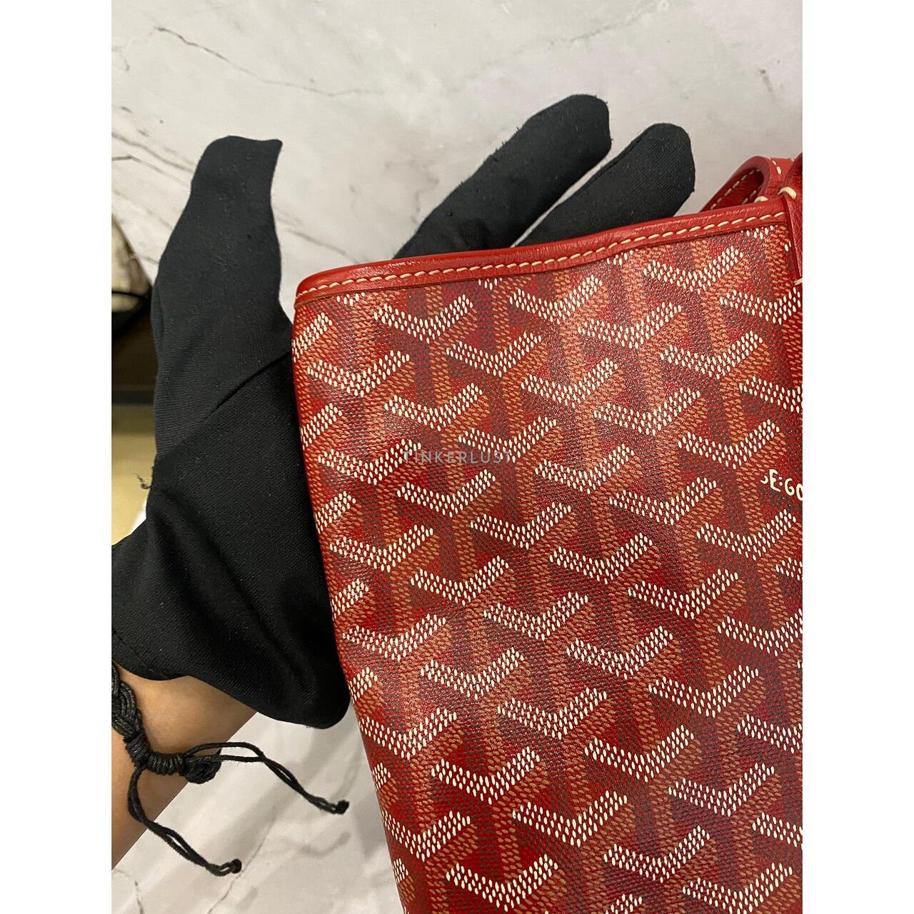 Goyard Artois PM Red 2018 Tote Bag