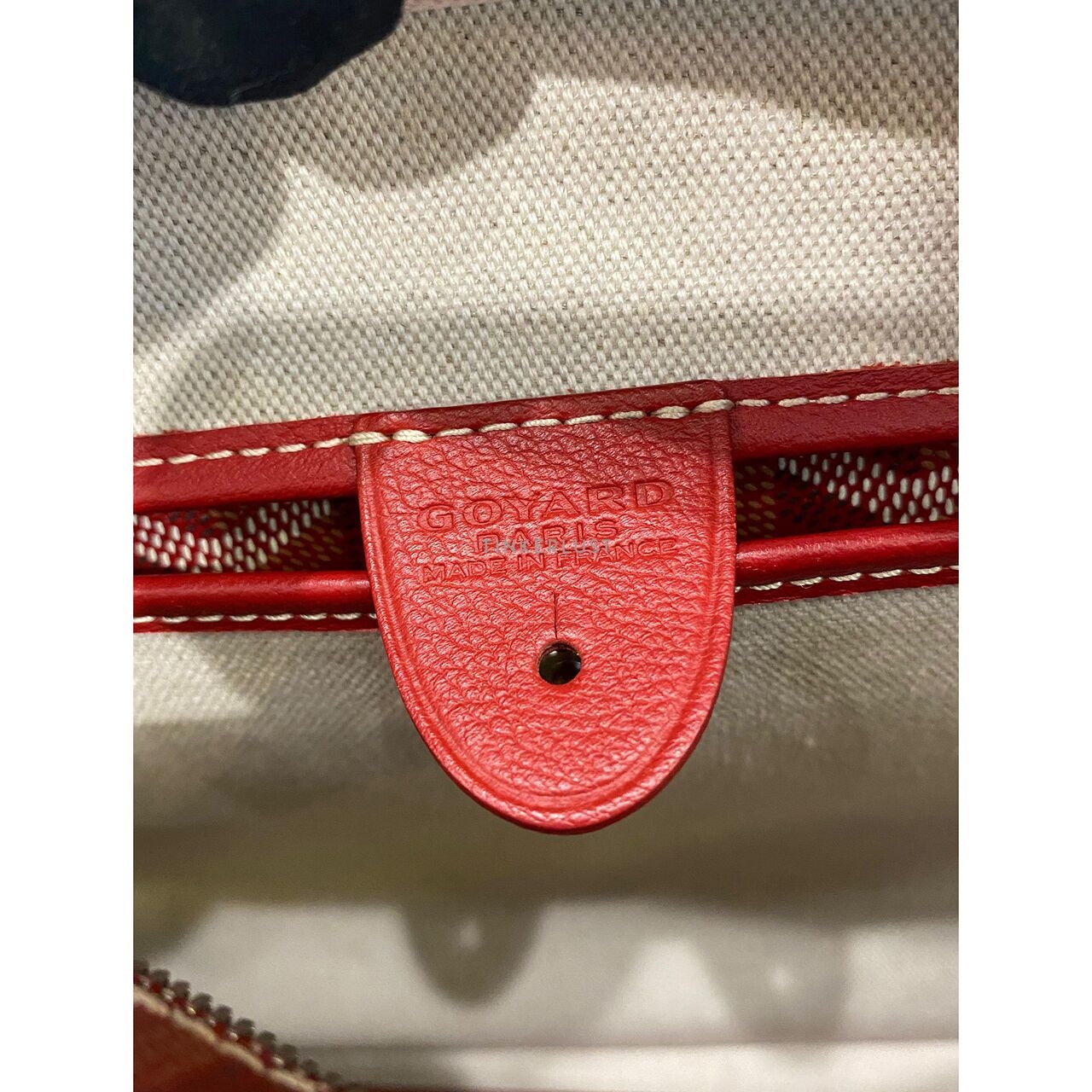 Goyard Artois PM Red 2018 Tote Bag